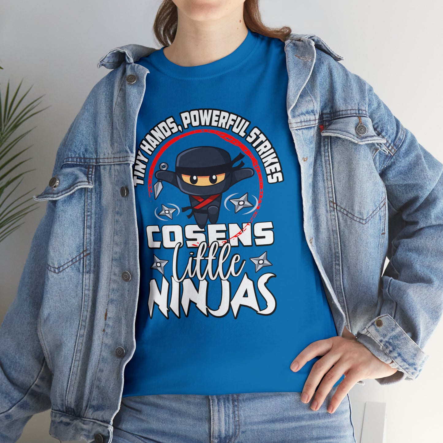 Adult "Little Ninjas" Cosens Martial Arts Unisex Heavy Cotton Tee Unisex Heavy Cotton Tee