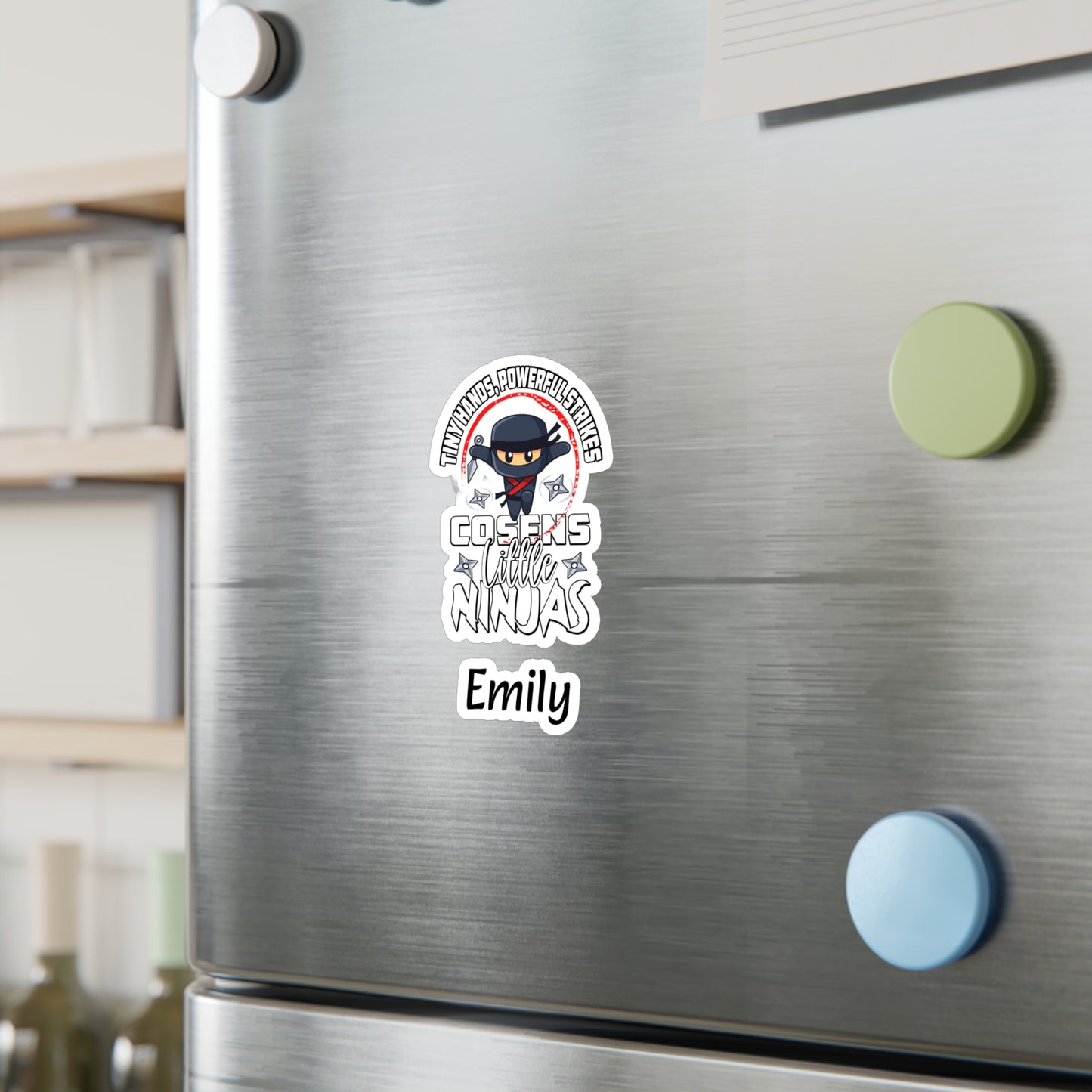 Customized Vinyl Decals - Little Ninjas!