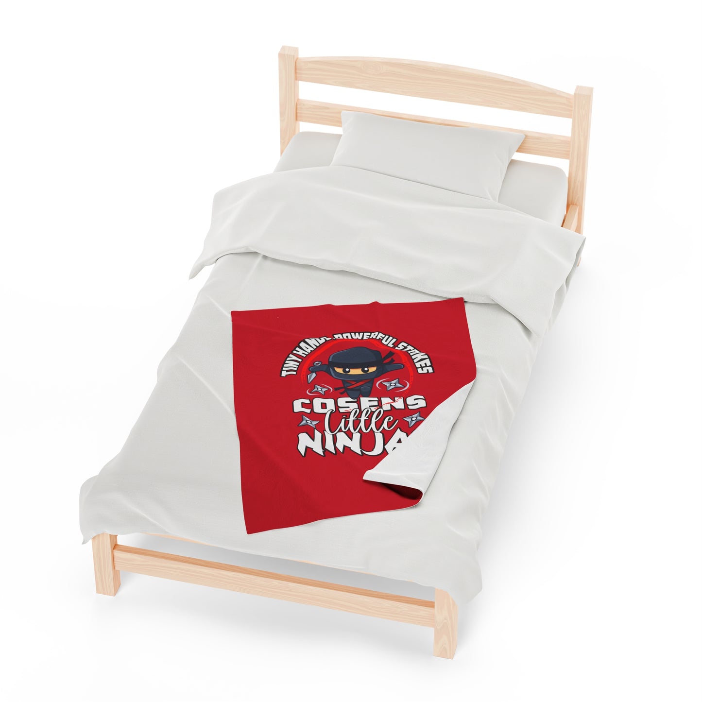 Little Ninja Cozy Blanket – Softness Meets Martial Arts Spirit