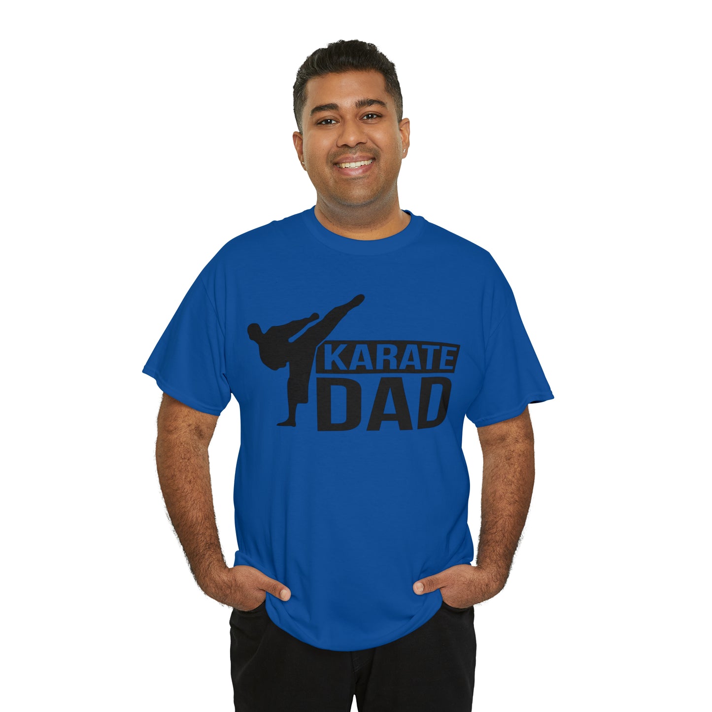 Karate Dad New Heavy Cotton Tee