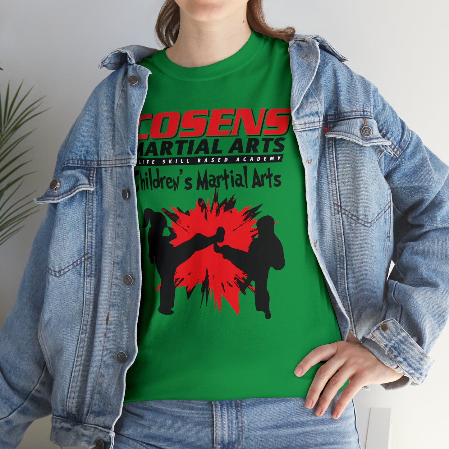 Adult "Childrens Martial Arts" Cosens Martial Arts Unisex Heavy Cotton Tee Unisex Heavy Cotton Tee