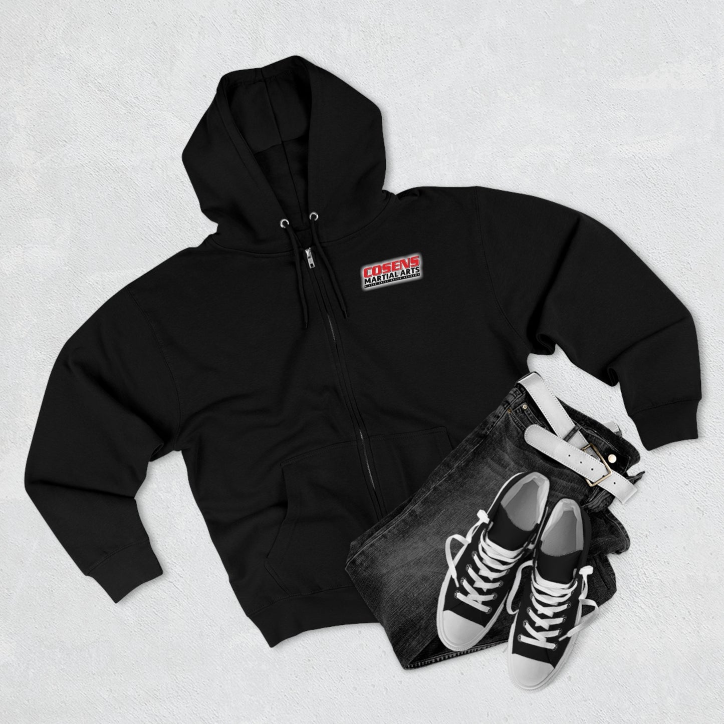 Adult Premium Unisex Full Zip Hoodie (Not customized with name)