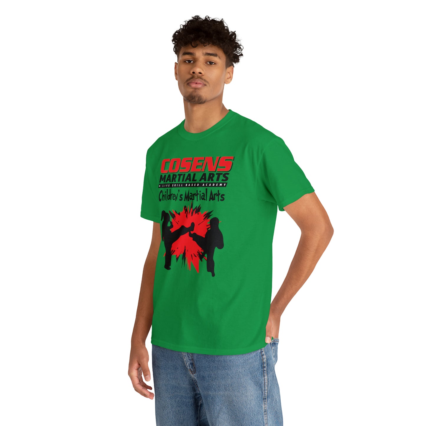 Adult "Childrens Martial Arts" Cosens Martial Arts Unisex Heavy Cotton Tee Unisex Heavy Cotton Tee