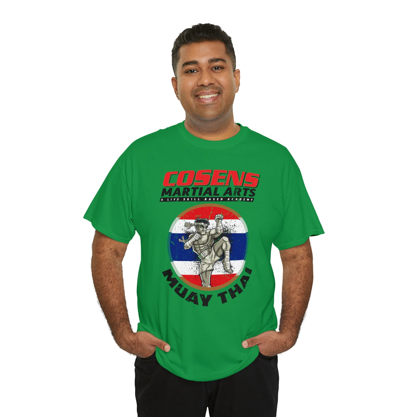 Adult "Muay Thai" Cosens Martial Arts Unisex Heavy Cotton Tee Unisex Heavy Cotton Tee