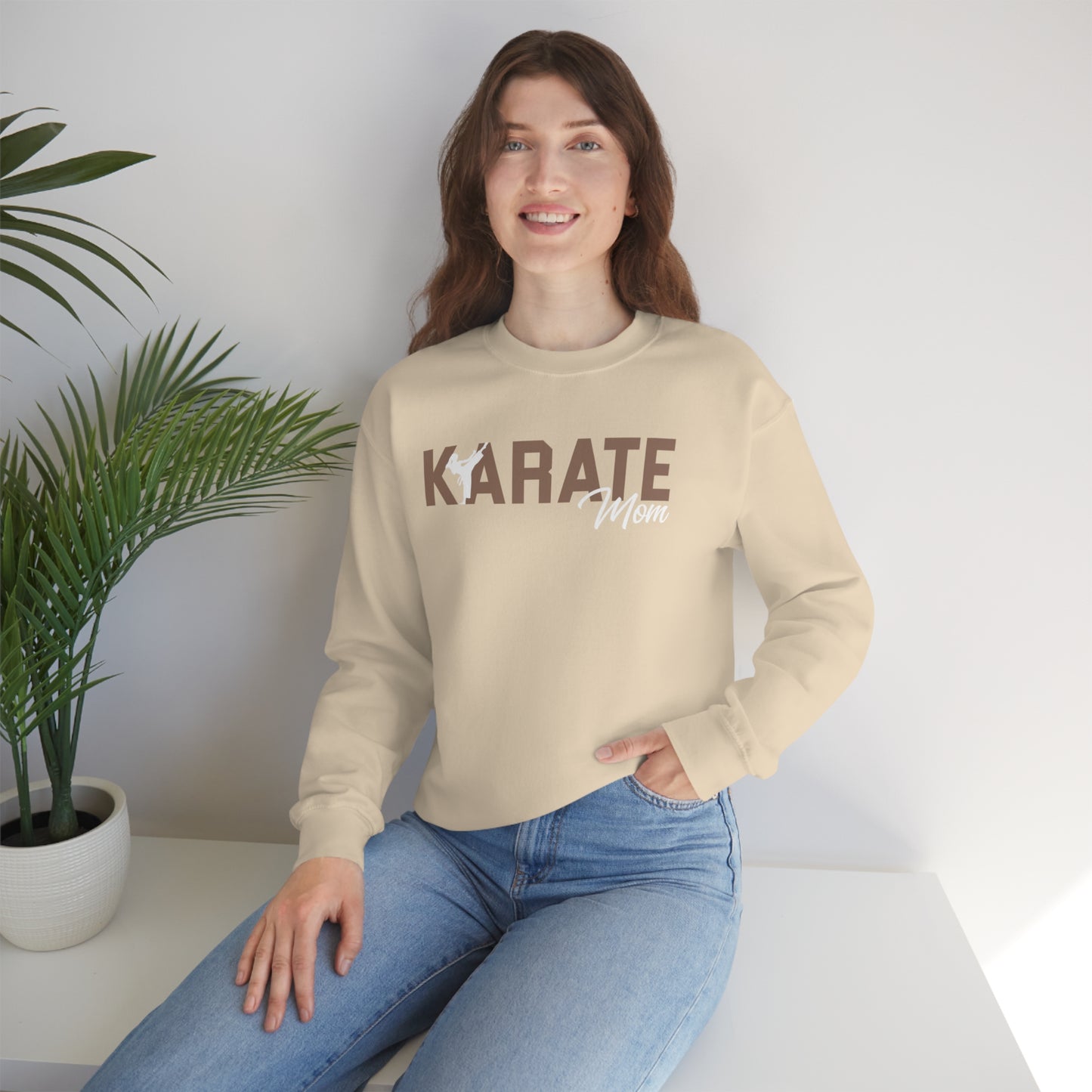 Cosens Karate Mom New Heavy Blend™ Crewneck Sweatshirt