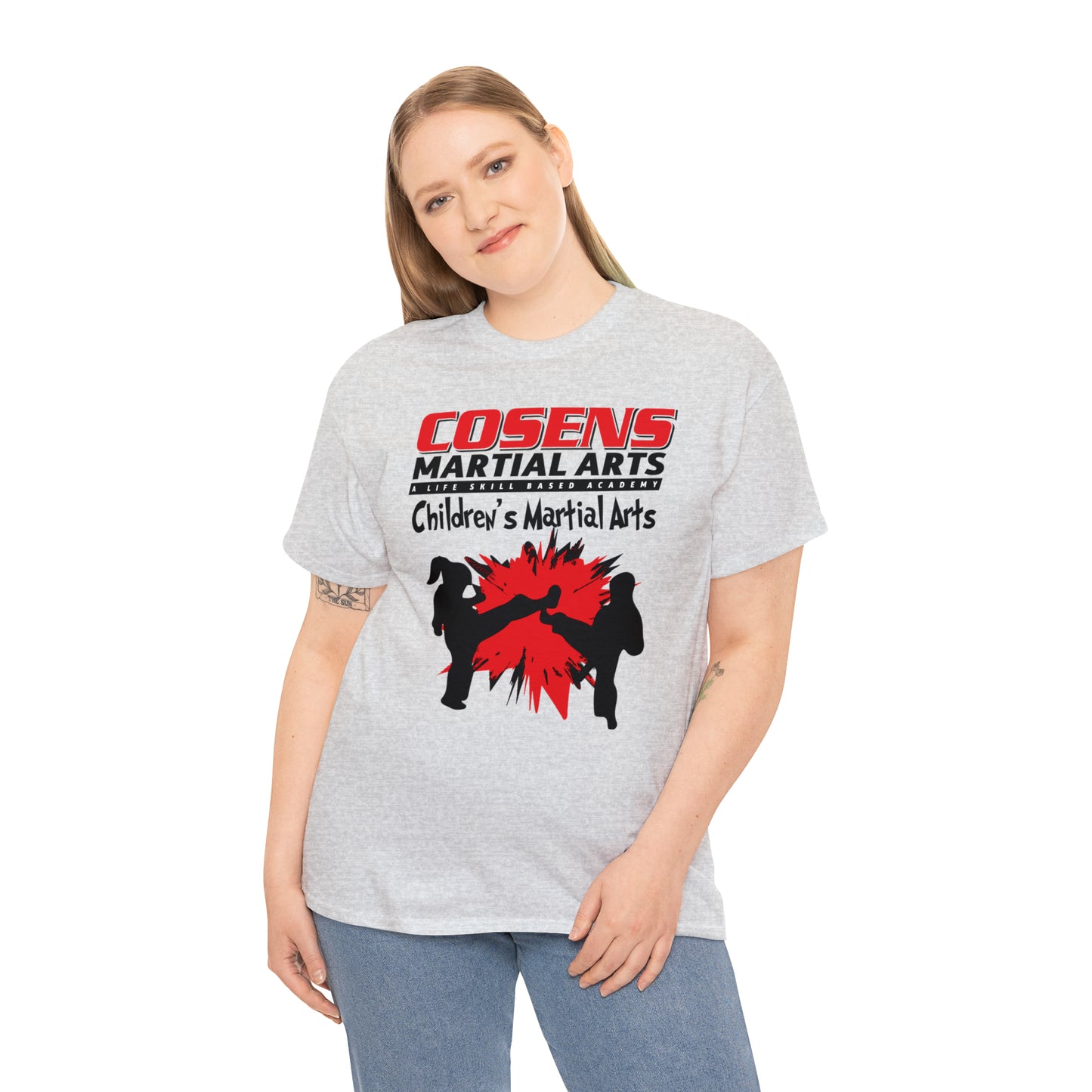 Adult "Childrens Martial Arts" Cosens Martial Arts Unisex Heavy Cotton Tee Unisex Heavy Cotton Tee