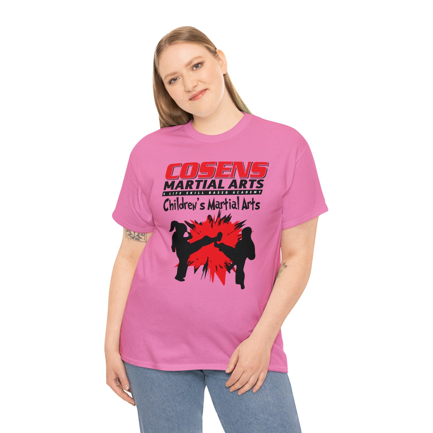 Adult "Childrens Martial Arts" Cosens Martial Arts Unisex Heavy Cotton Tee Unisex Heavy Cotton Tee