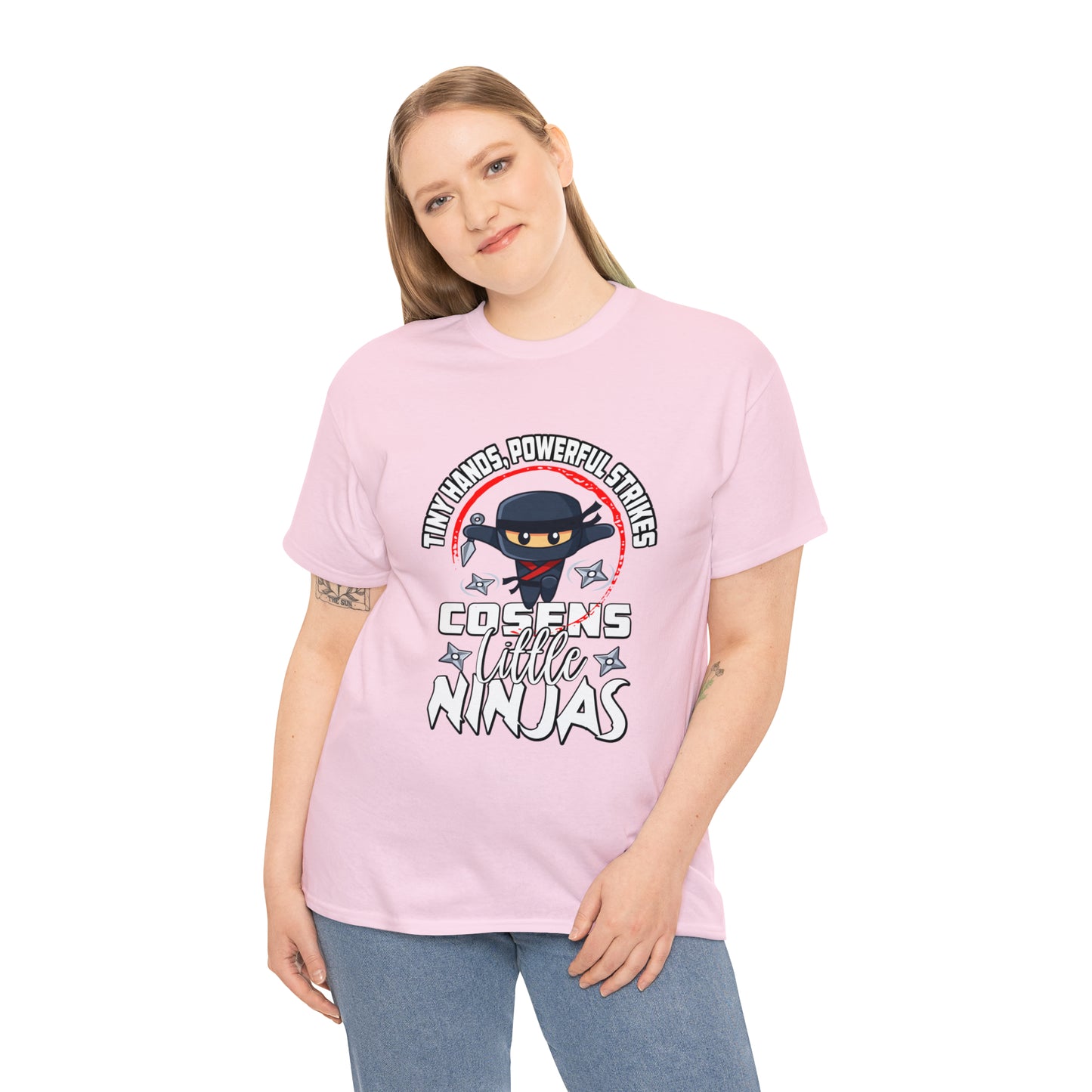 Little Ninjas Adult Unisex Heavy Cotton Tee