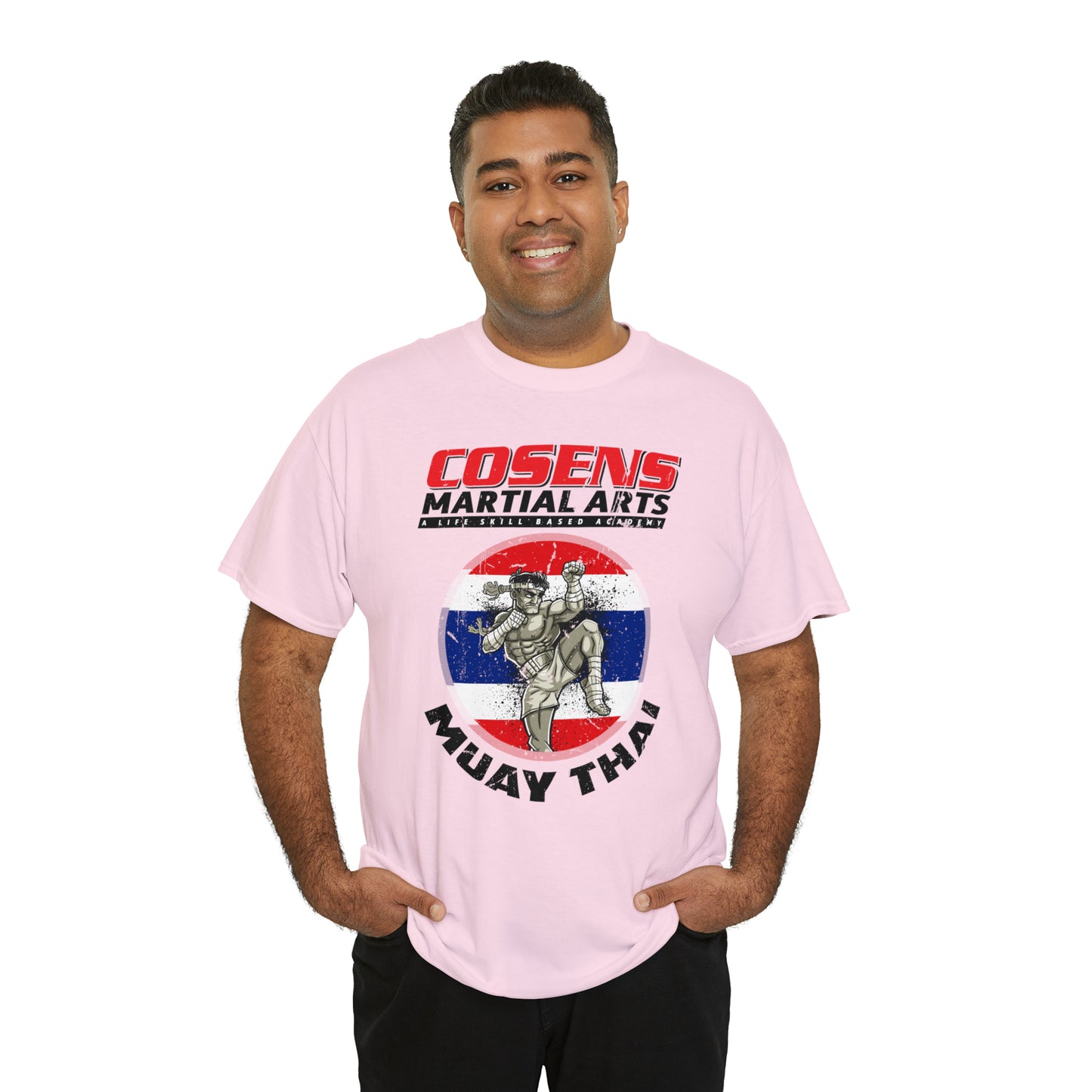 Adult "Muay Thai" Cosens Martial Arts Unisex Heavy Cotton Tee Unisex Heavy Cotton Tee