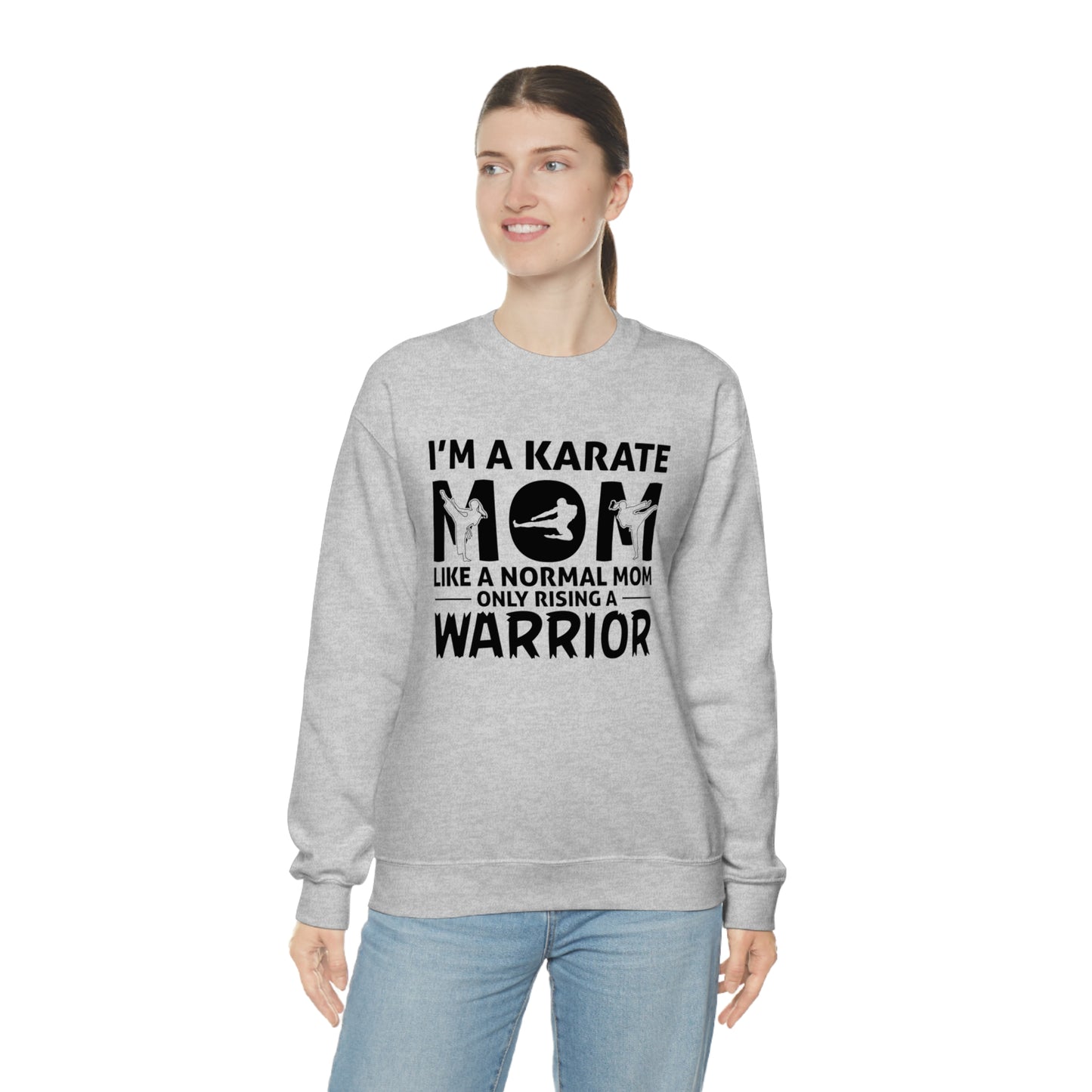Cosens I'm a Karate Mom Heavy Blend™ Crewneck Sweatshirt