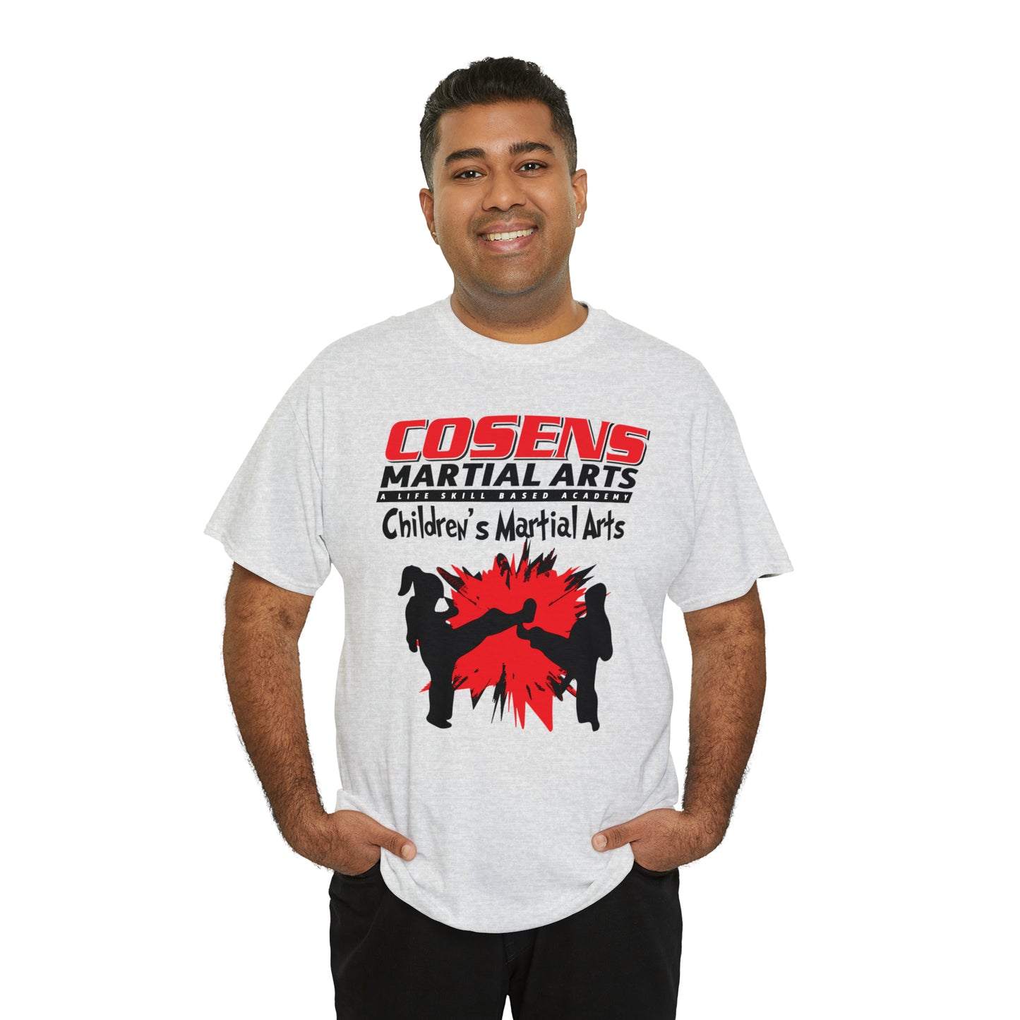 Adult "Childrens Martial Arts" Cosens Martial Arts Unisex Heavy Cotton Tee Unisex Heavy Cotton Tee