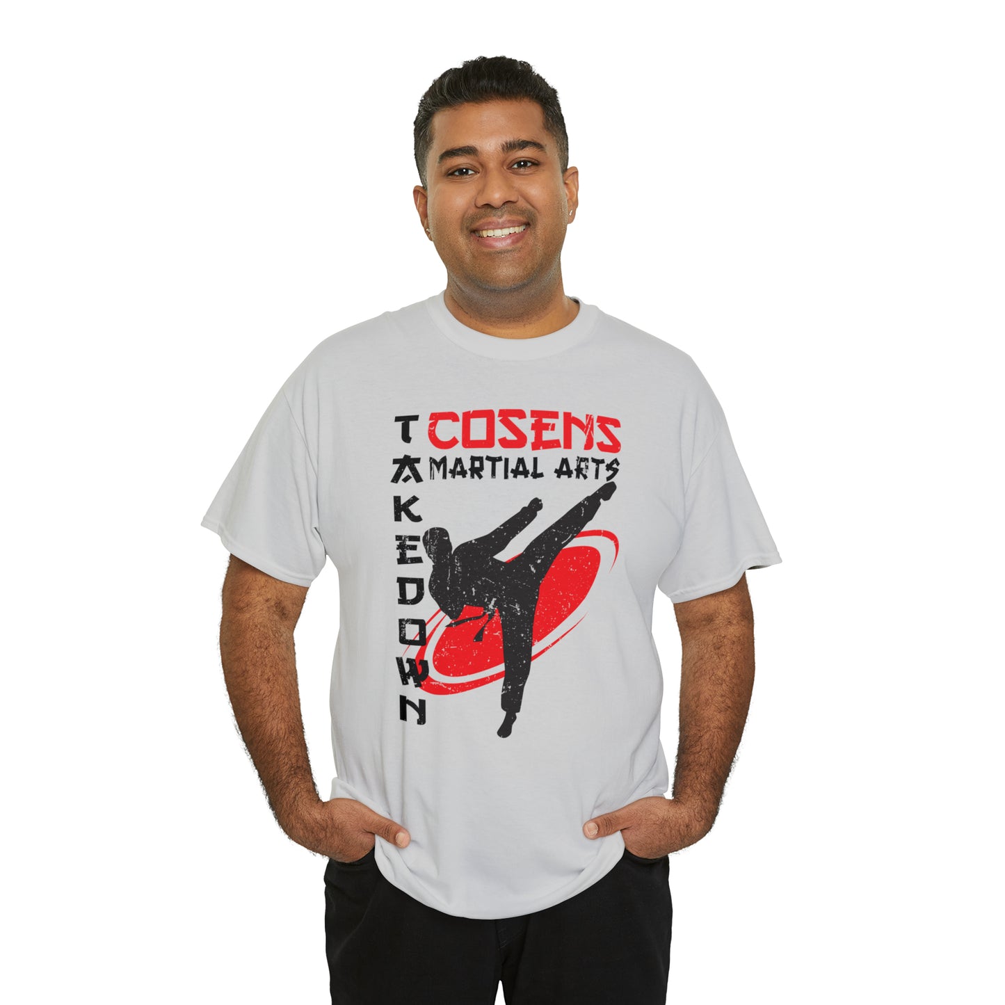 Adult "Takedown" Cosens Martial Arts Unisex Heavy Cotton Tee Unisex Heavy Cotton Tee