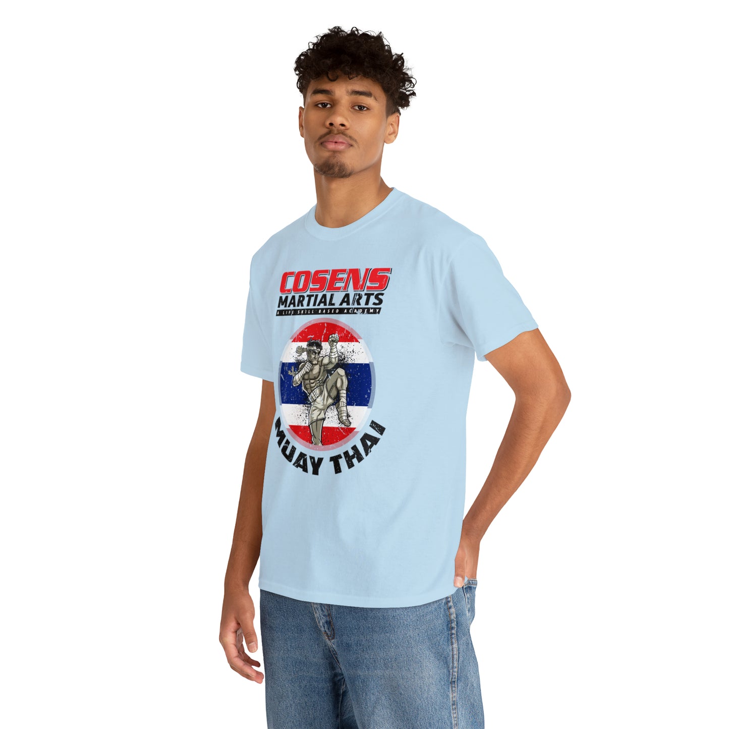 Adult "Muay Thai" Cosens Martial Arts Unisex Heavy Cotton Tee Unisex Heavy Cotton Tee