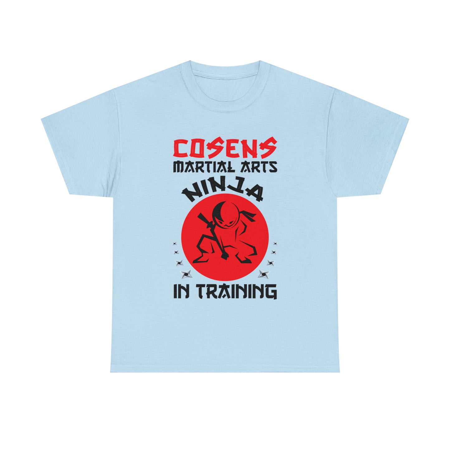 Adult "Ninja in Training" Unisex Heavy Cotton Tee