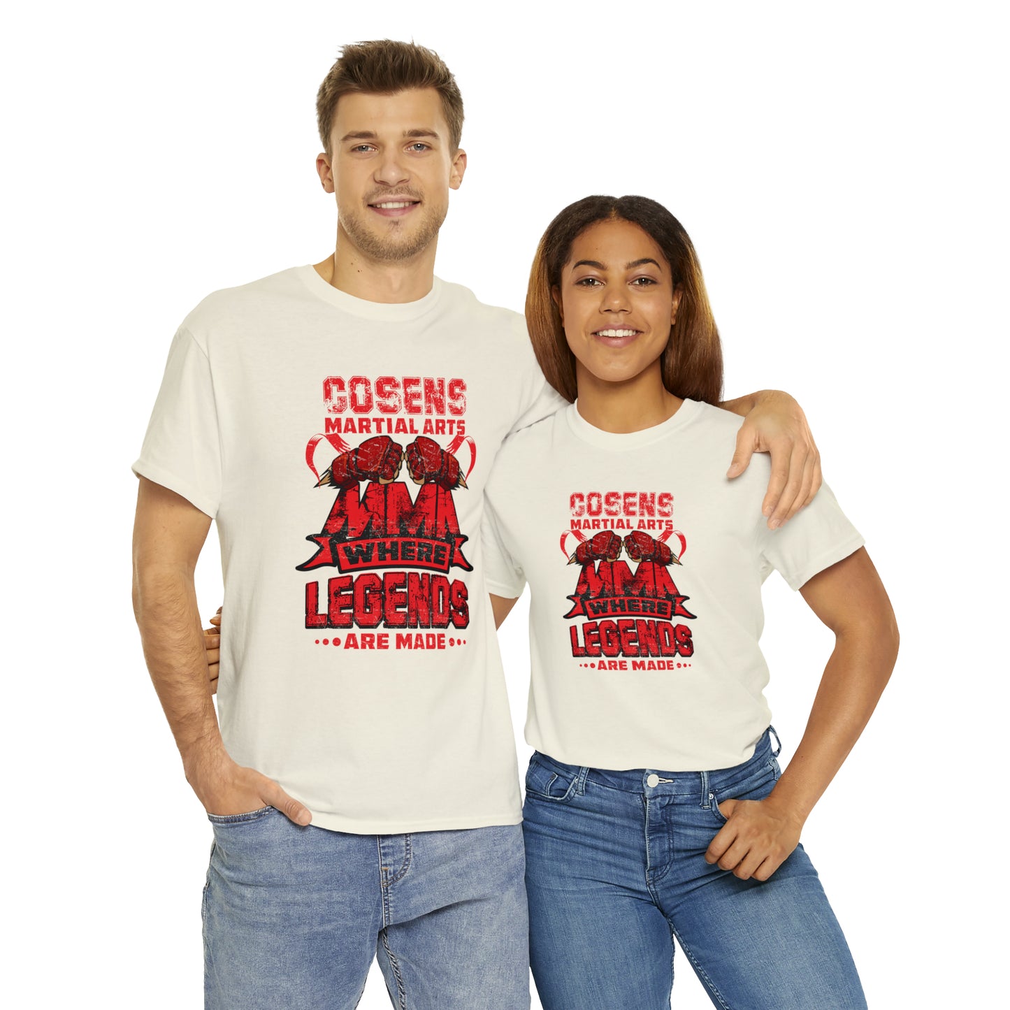 Legends Adult Cosens Martial Arts Unisex Heavy Cotton Tee