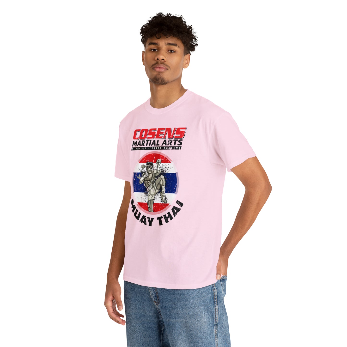 Adult "Muay Thai" Cosens Martial Arts Unisex Heavy Cotton Tee Unisex Heavy Cotton Tee