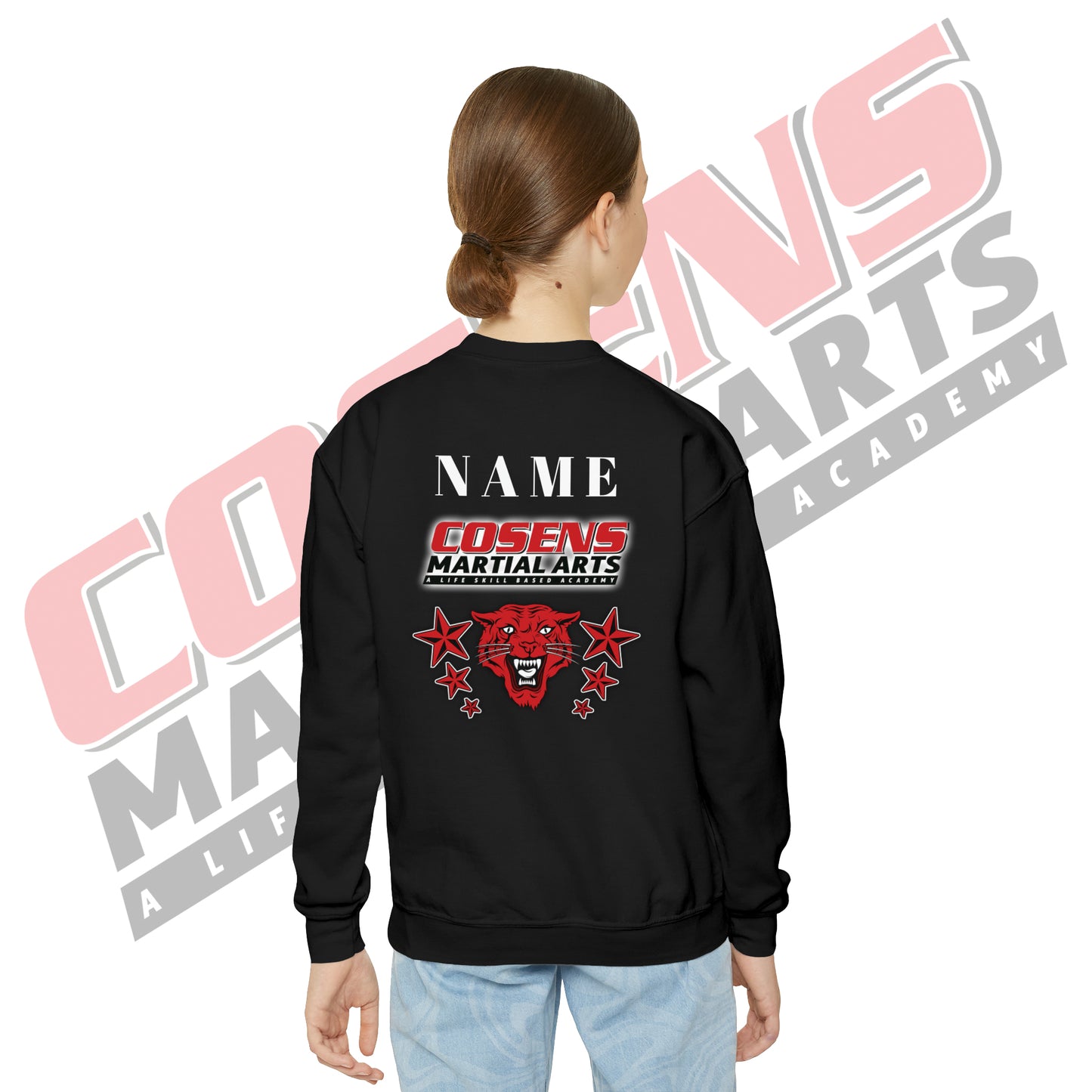 Youth Custom Crewneck Sweatshirt (Name on Back)