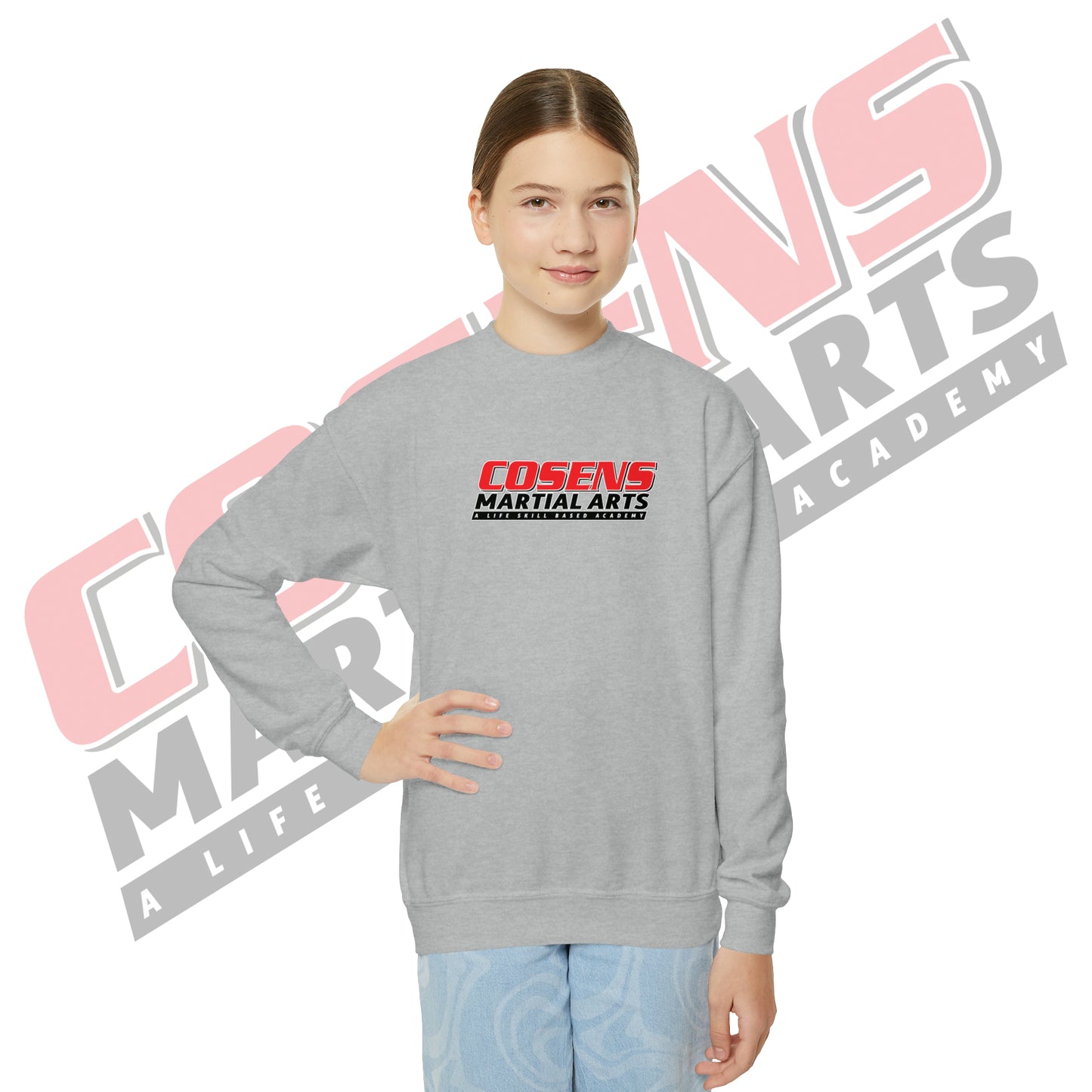 Youth Custom Crewneck Sweatshirt (Name on Back)