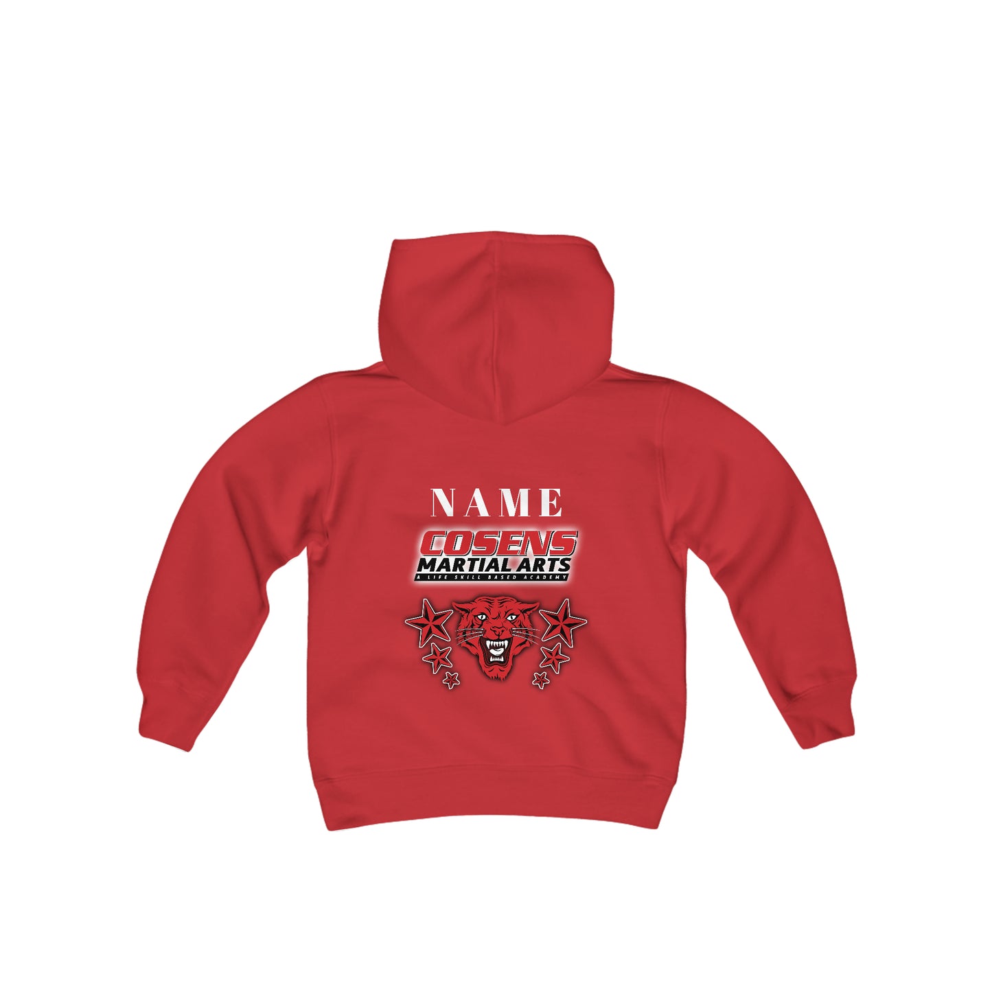 Youth Custom Pullover Hooded Sweatshirt (Name on Back)