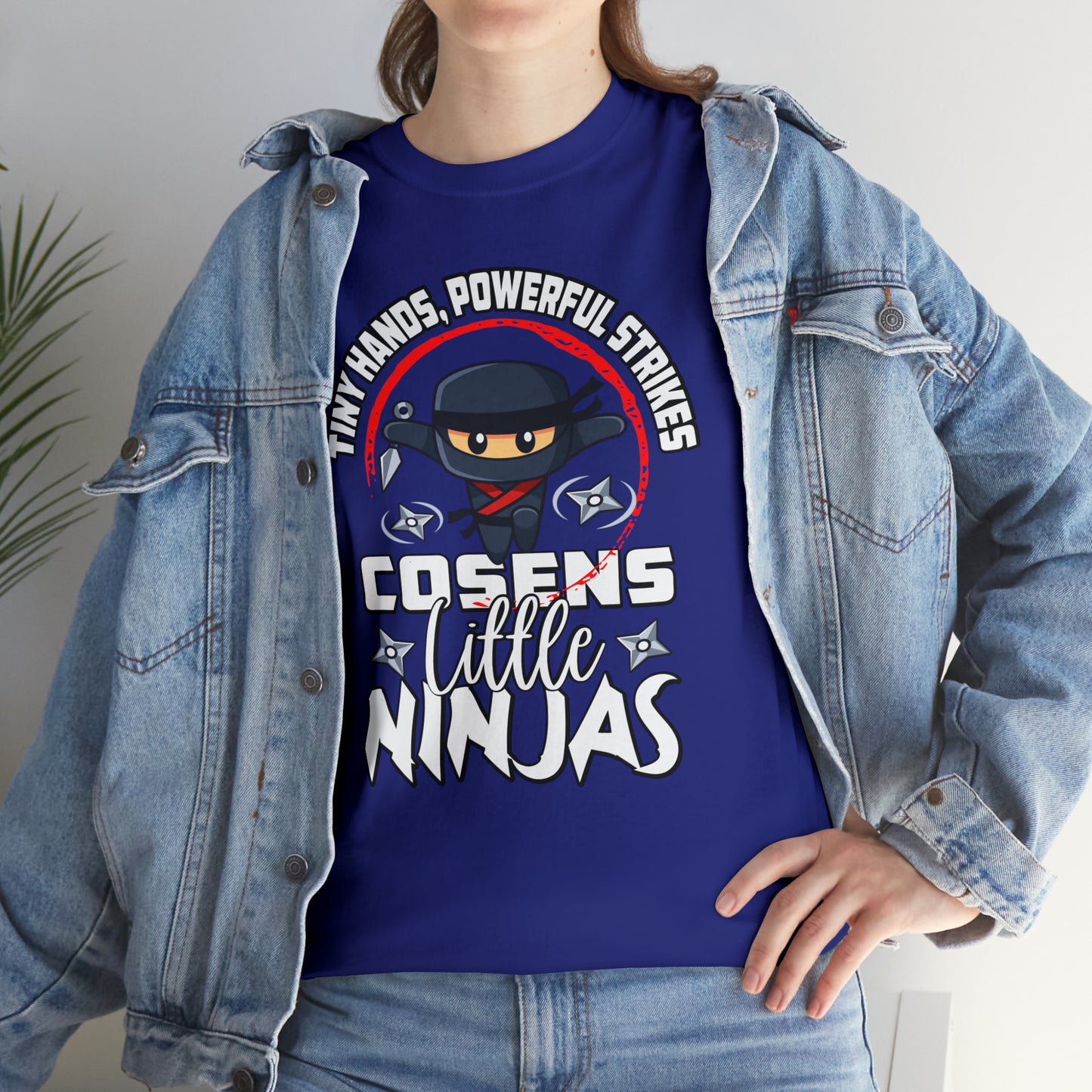 Adult "Little Ninjas" Cosens Martial Arts Unisex Heavy Cotton Tee Unisex Heavy Cotton Tee