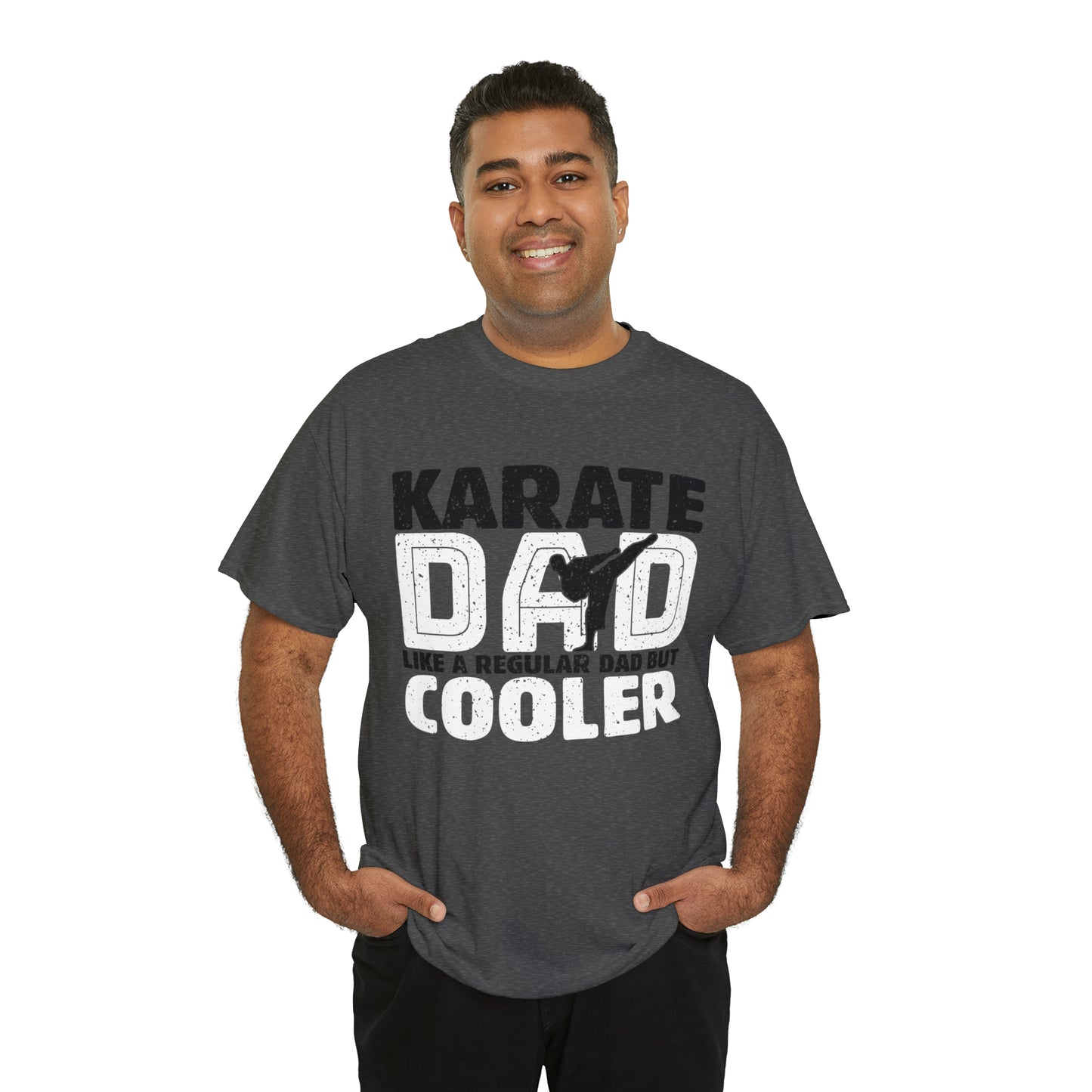 Karate Dad Heavy Cotton Tee
