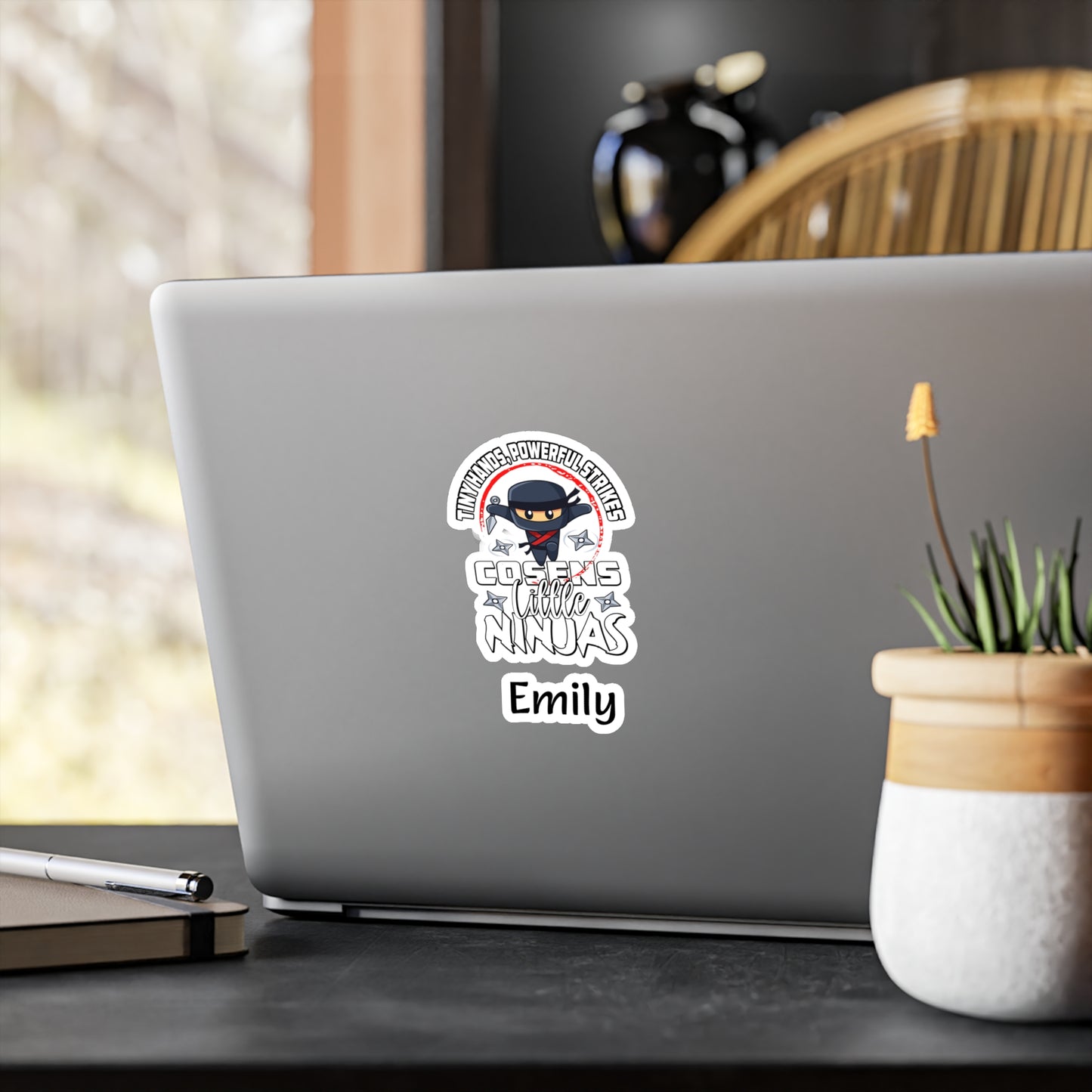 Customized Vinyl Decals - Little Ninjas!