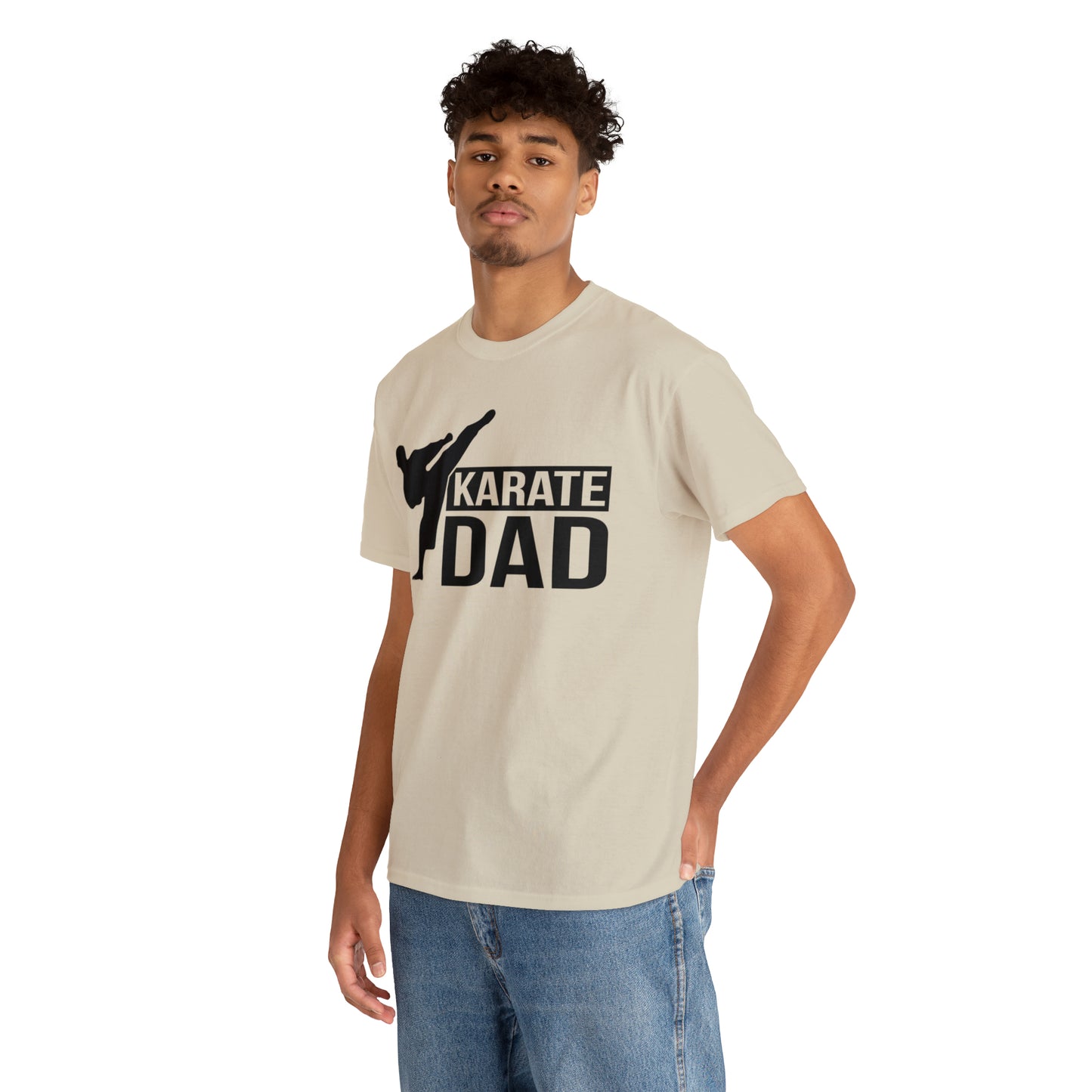 Karate Dad New Heavy Cotton Tee