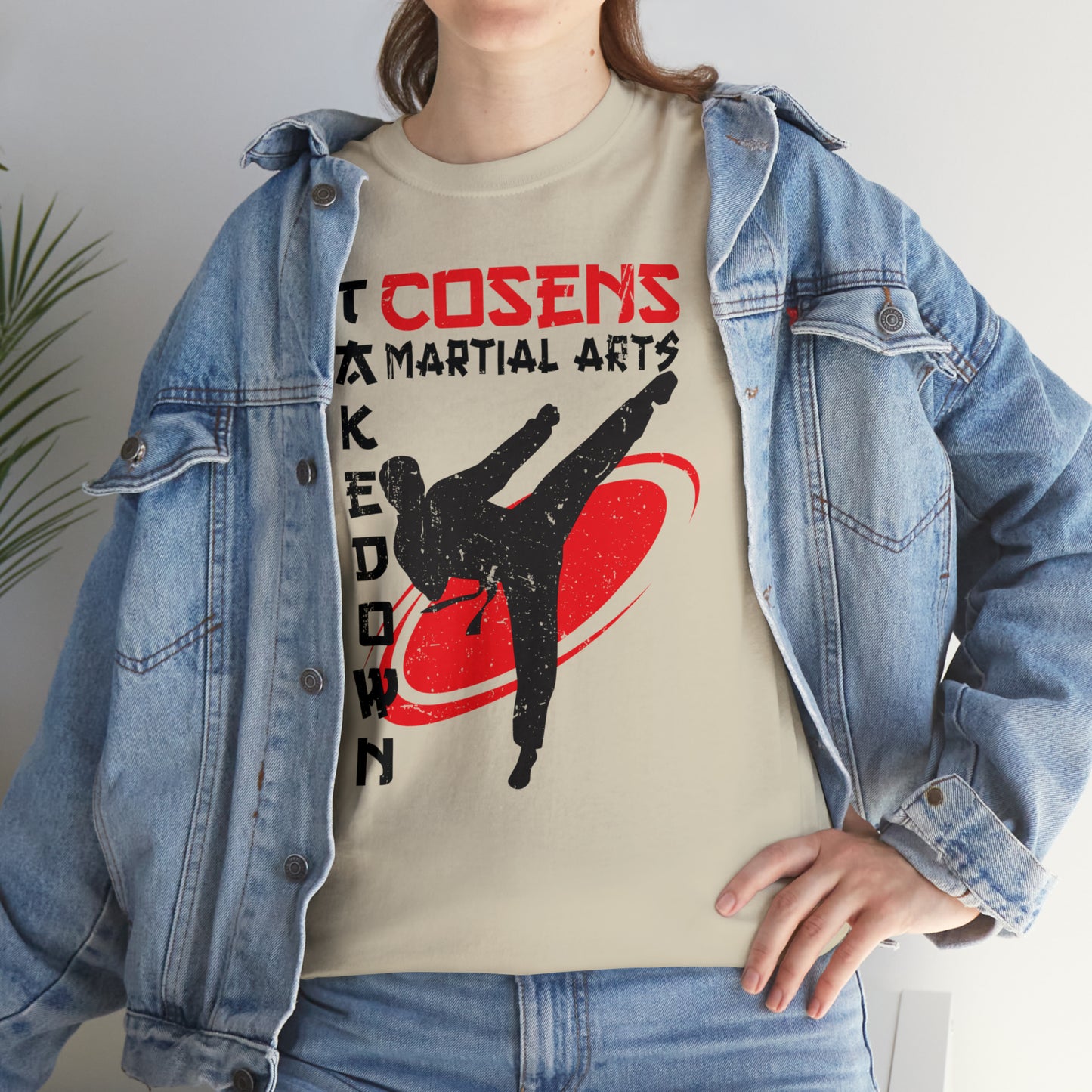 Adult "Takedown" Cosens Martial Arts Unisex Heavy Cotton Tee Unisex Heavy Cotton Tee