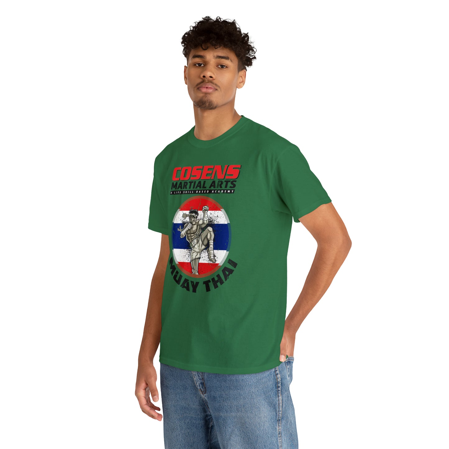Adult "Muay Thai" Cosens Martial Arts Unisex Heavy Cotton Tee Unisex Heavy Cotton Tee