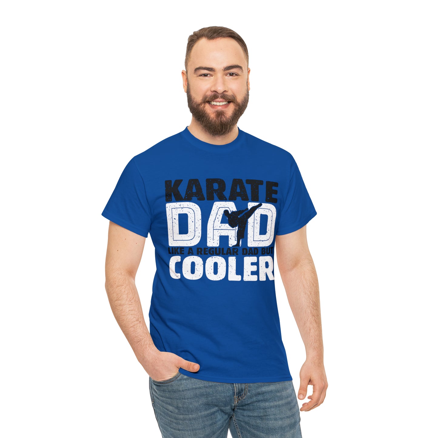 Karate Dad Heavy Cotton Tee