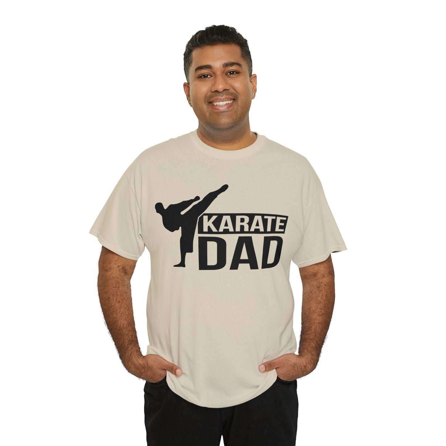 Karate Dad New Heavy Cotton Tee