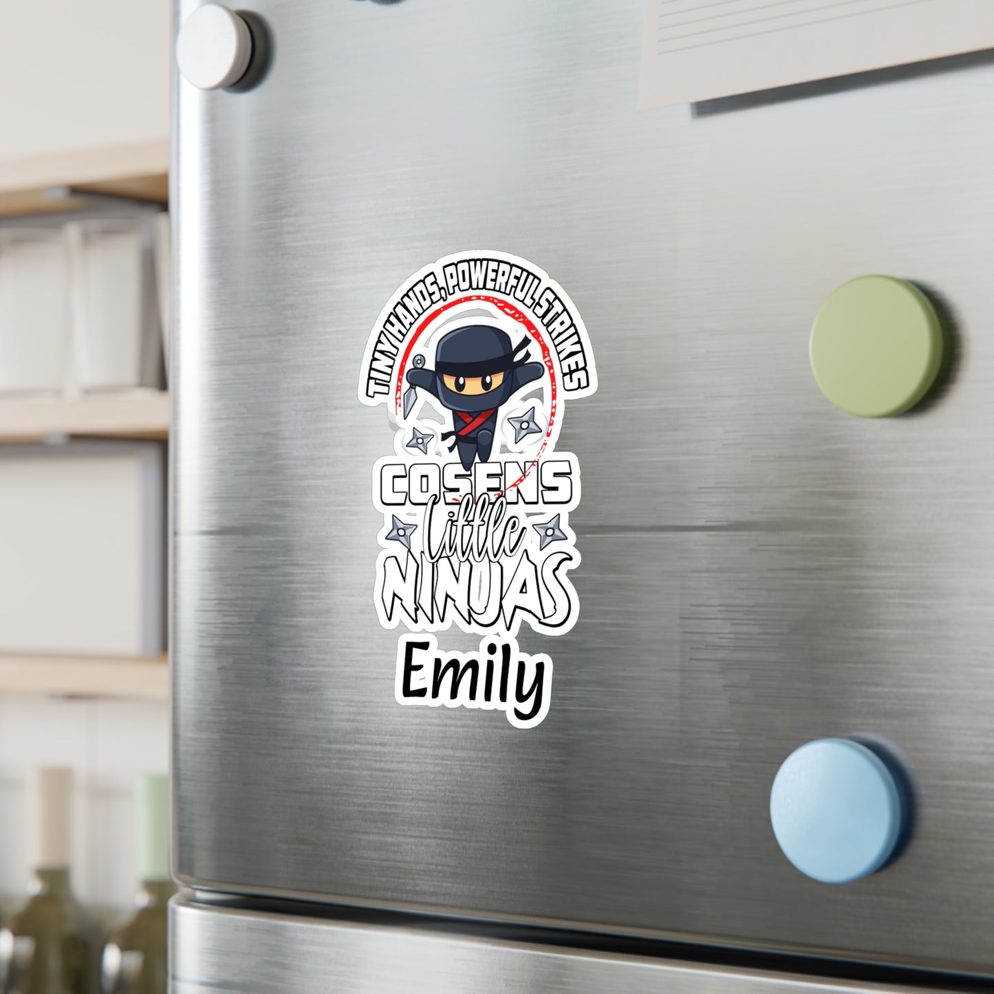 Customized Vinyl Decals - Little Ninjas!