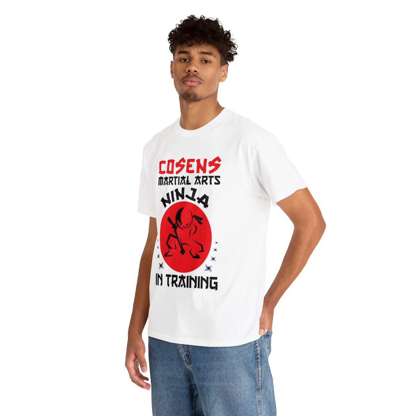 Adult "Ninja in Training" Unisex Heavy Cotton Tee