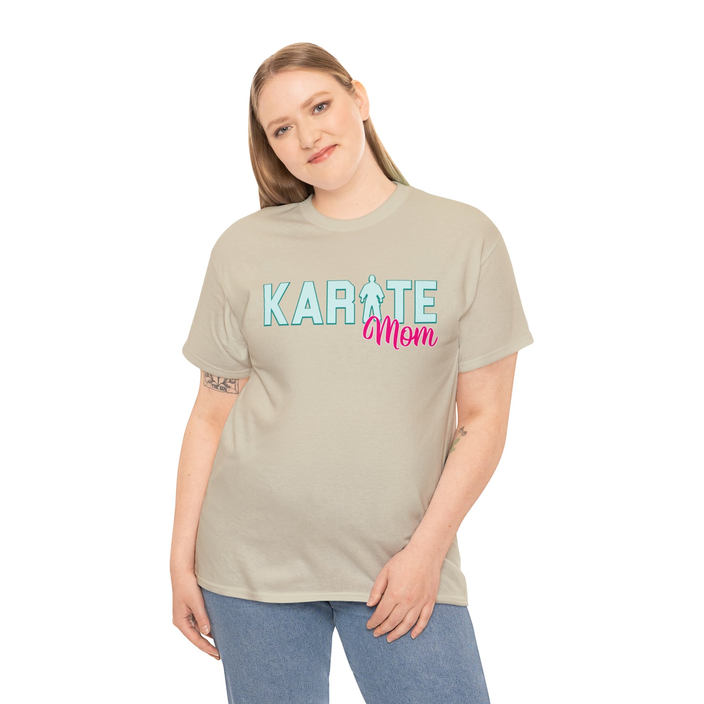 Karate Mom Life Heavy Cotton Tee
