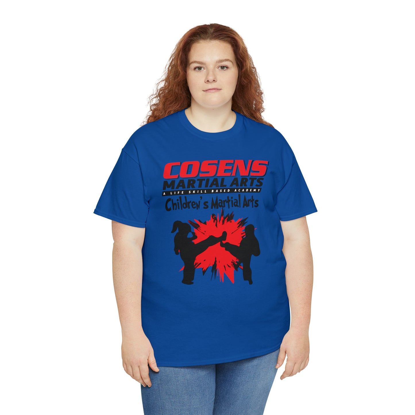 Adult "Childrens Martial Arts" Cosens Martial Arts Unisex Heavy Cotton Tee Unisex Heavy Cotton Tee