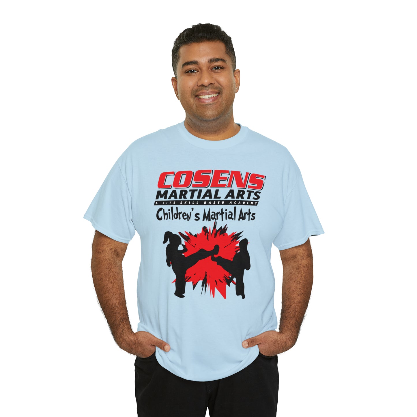 Adult "Childrens Martial Arts" Cosens Martial Arts Unisex Heavy Cotton Tee Unisex Heavy Cotton Tee