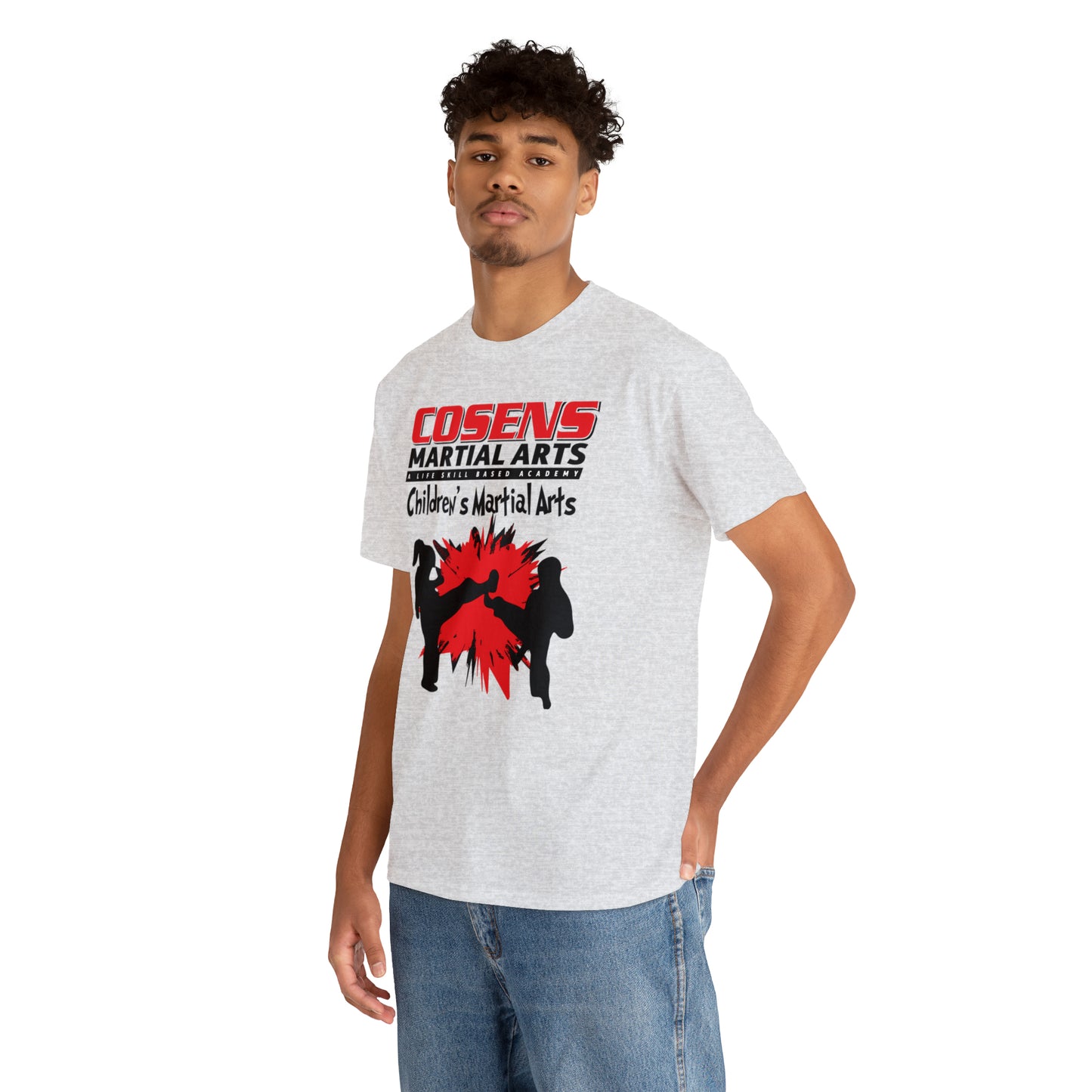 Adult "Childrens Martial Arts" Cosens Martial Arts Unisex Heavy Cotton Tee Unisex Heavy Cotton Tee