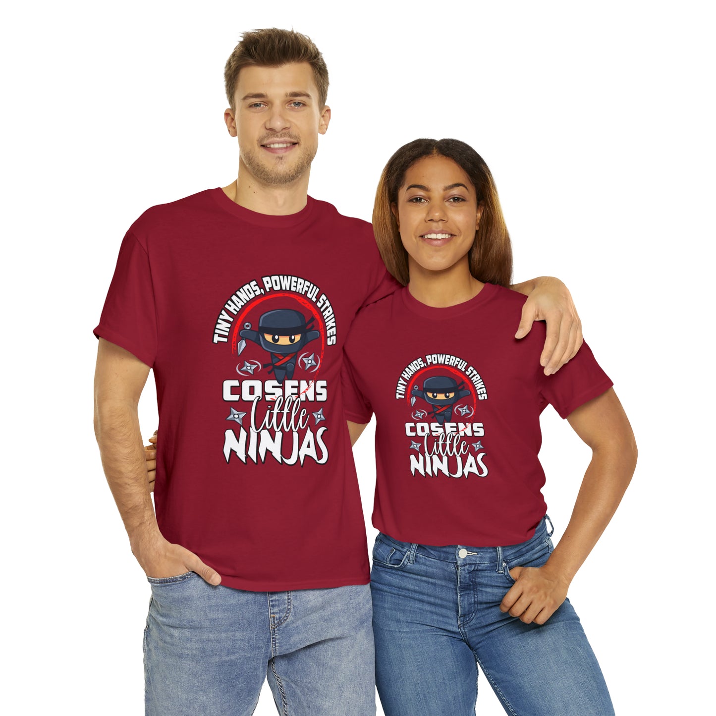 Little Ninjas Adult Unisex Heavy Cotton Tee