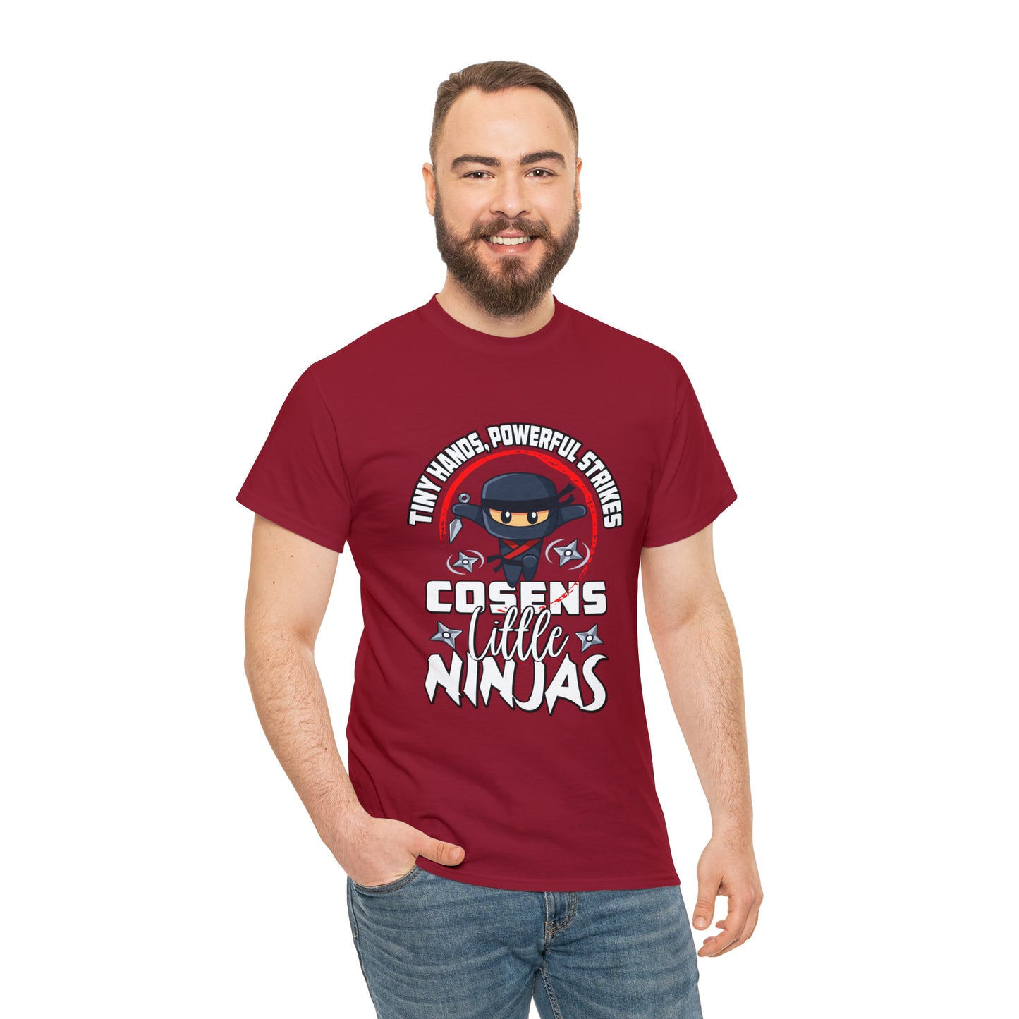 Little Ninjas Adult Unisex Heavy Cotton Tee