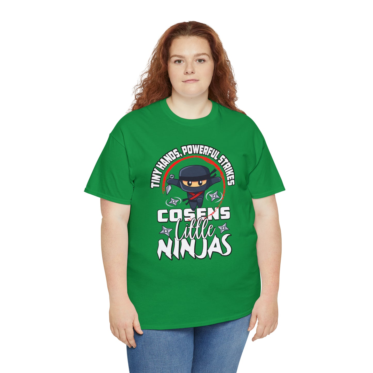 Adult "Little Ninjas" Cosens Martial Arts Unisex Heavy Cotton Tee Unisex Heavy Cotton Tee
