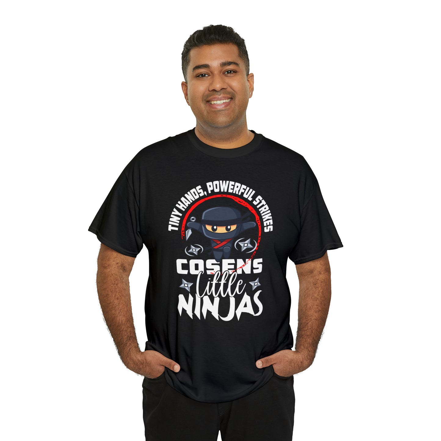 Adult "Little Ninjas" Cosens Martial Arts Unisex Heavy Cotton Tee Unisex Heavy Cotton Tee
