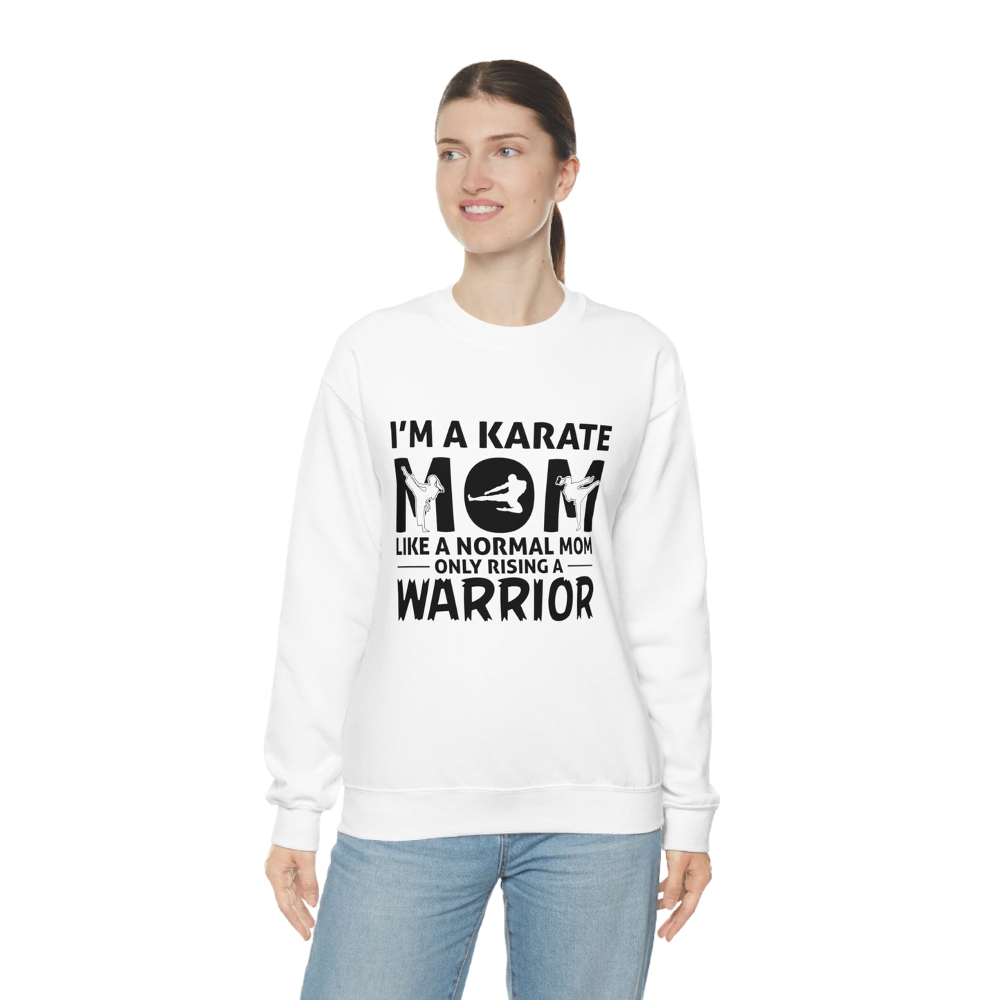 Cosens I'm a Karate Mom Heavy Blend™ Crewneck Sweatshirt