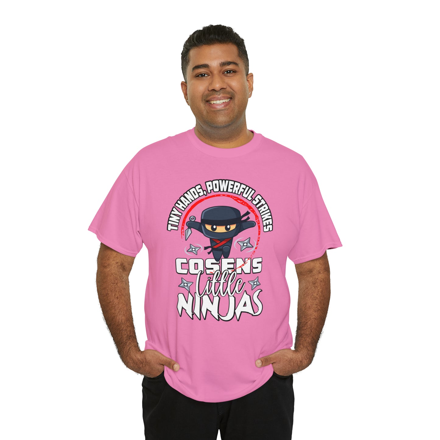 Adult "Little Ninjas" Cosens Martial Arts Unisex Heavy Cotton Tee Unisex Heavy Cotton Tee