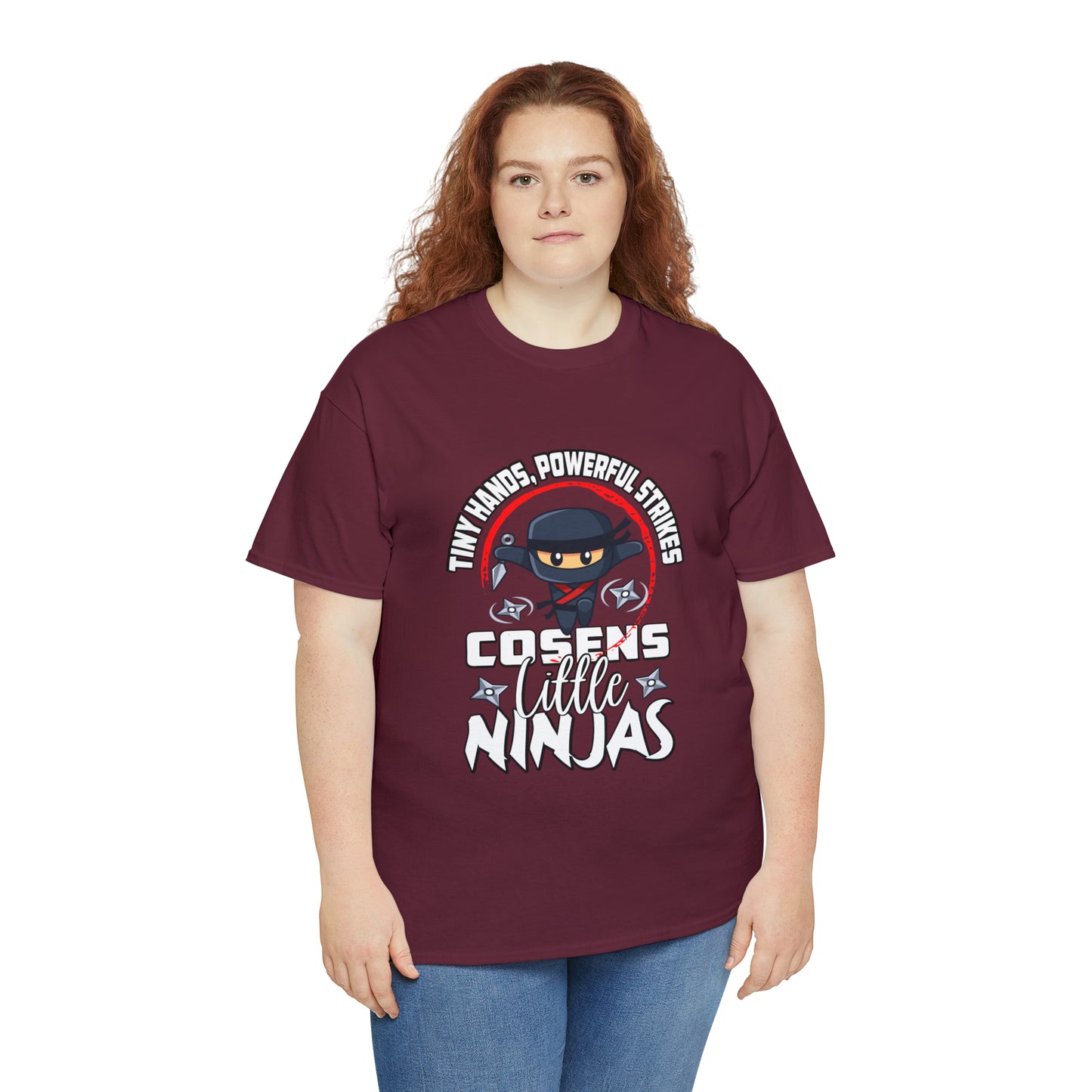 Little Ninjas Adult Unisex Heavy Cotton Tee