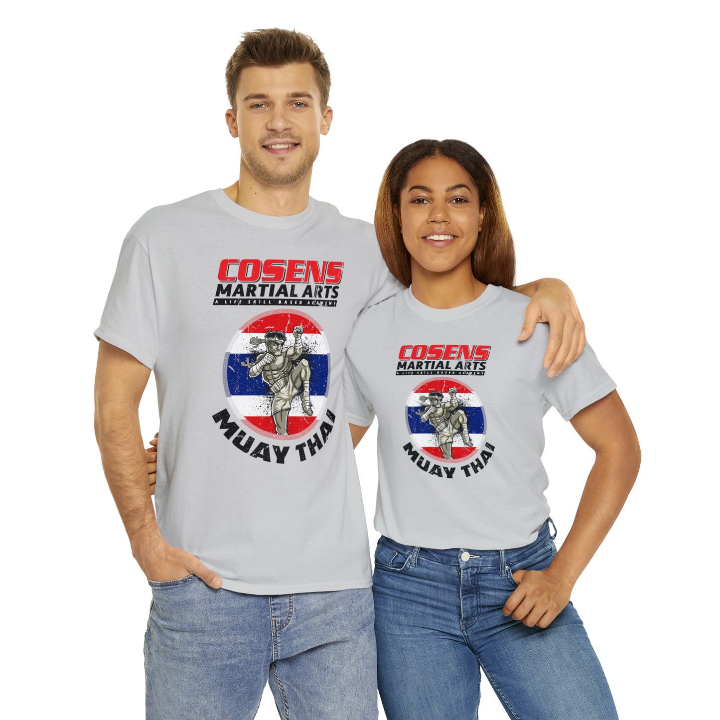 Adult "Muay Thai" Cosens Martial Arts Unisex Heavy Cotton Tee Unisex Heavy Cotton Tee