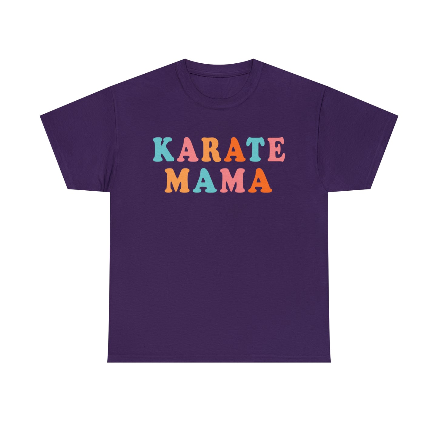 Karate Mama, Shirt For Mom, Heavy Cotton Tee