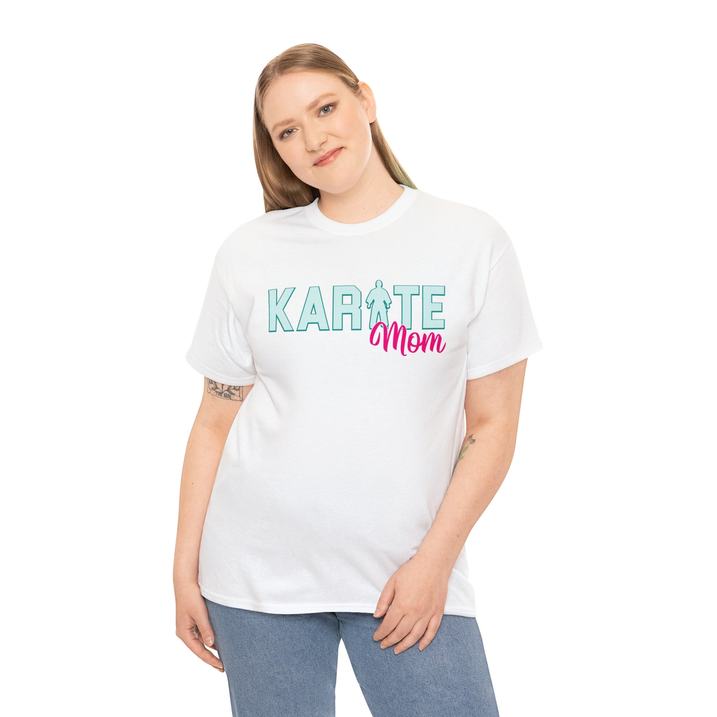 Karate Mom Life Heavy Cotton Tee