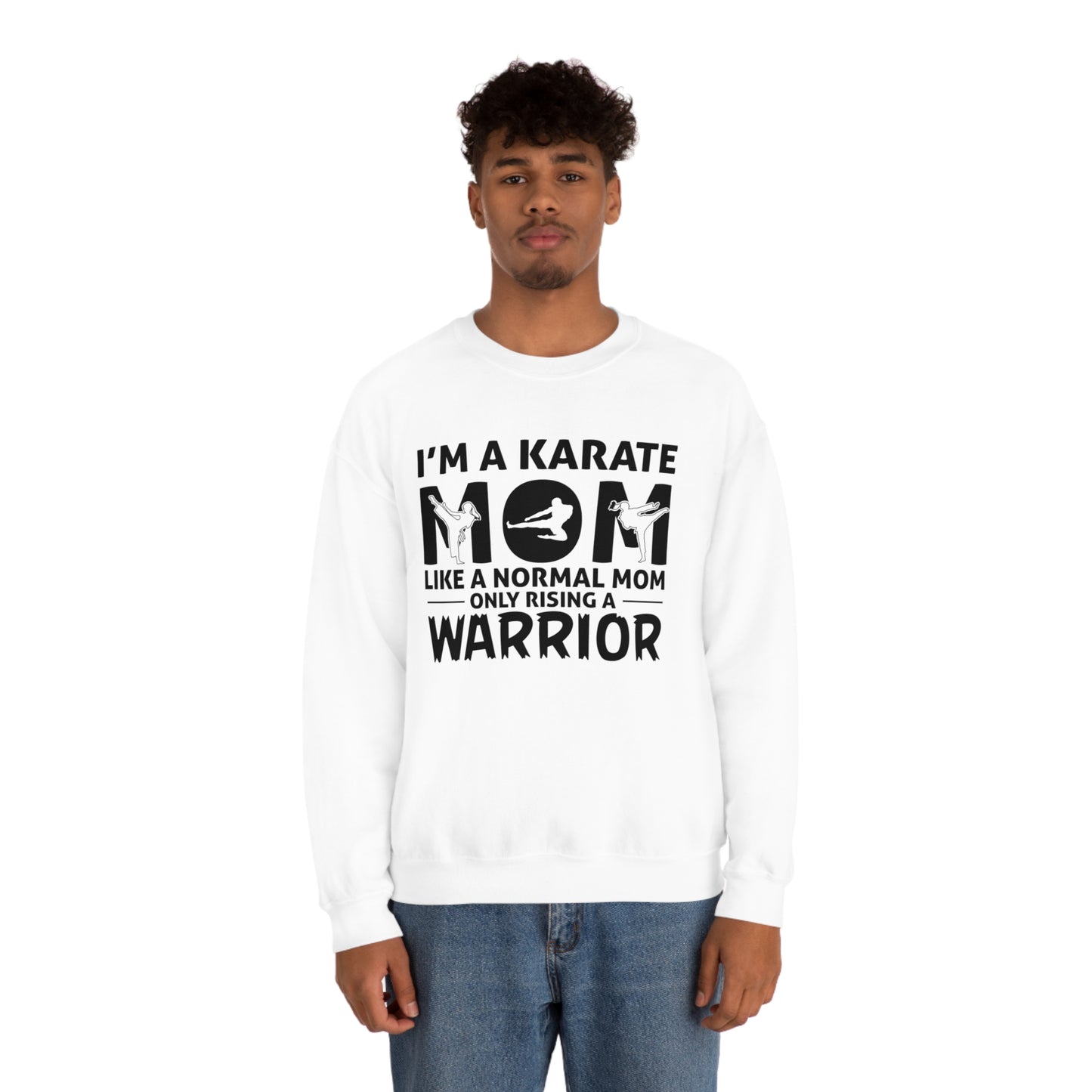 Cosens I'm a Karate Mom Heavy Blend™ Crewneck Sweatshirt