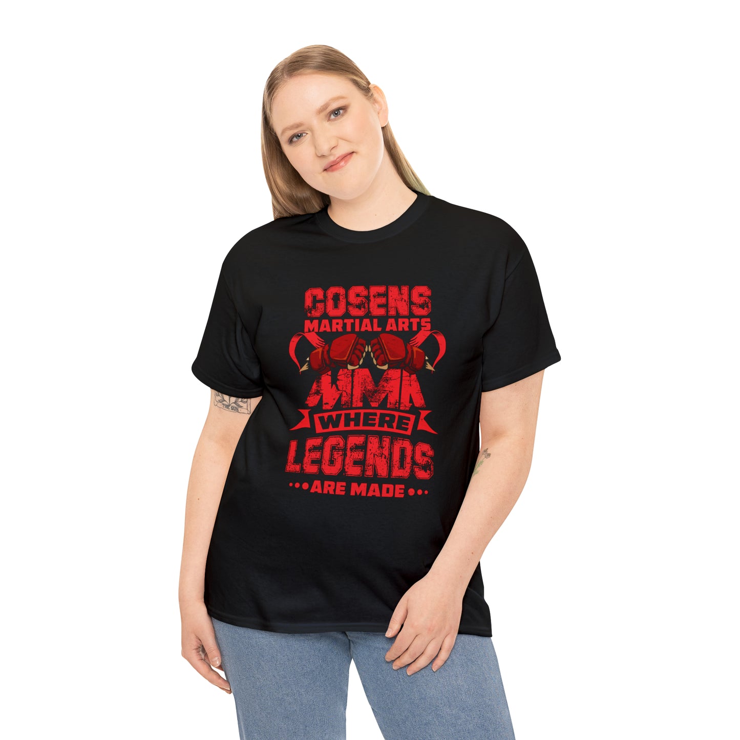 Legends Adult Cosens Martial Arts Unisex Heavy Cotton Tee