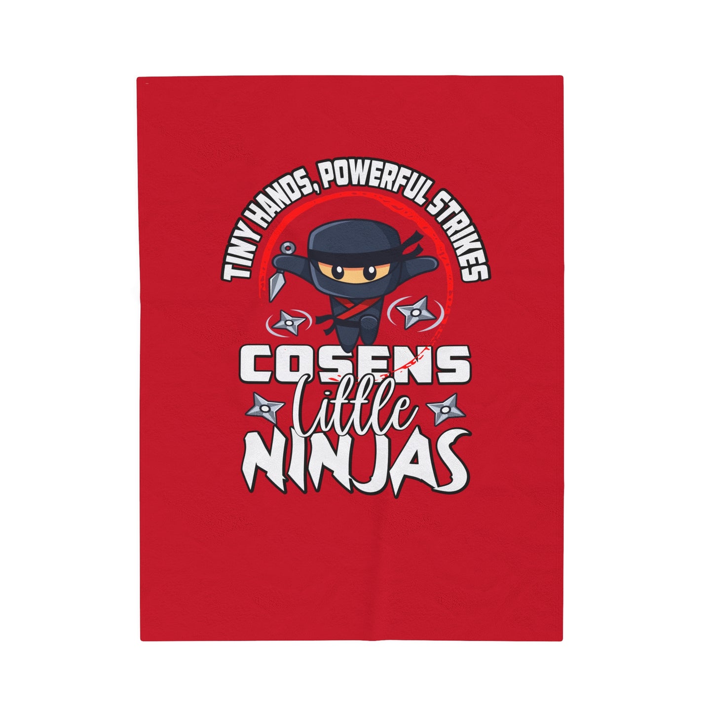 Little Ninja Cozy Blanket – Softness Meets Martial Arts Spirit